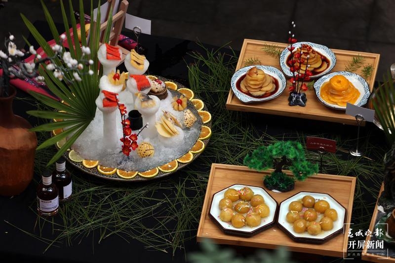 人参果做菜已有50多道美食，色香味俱佳 颇有满汉全席盛大感