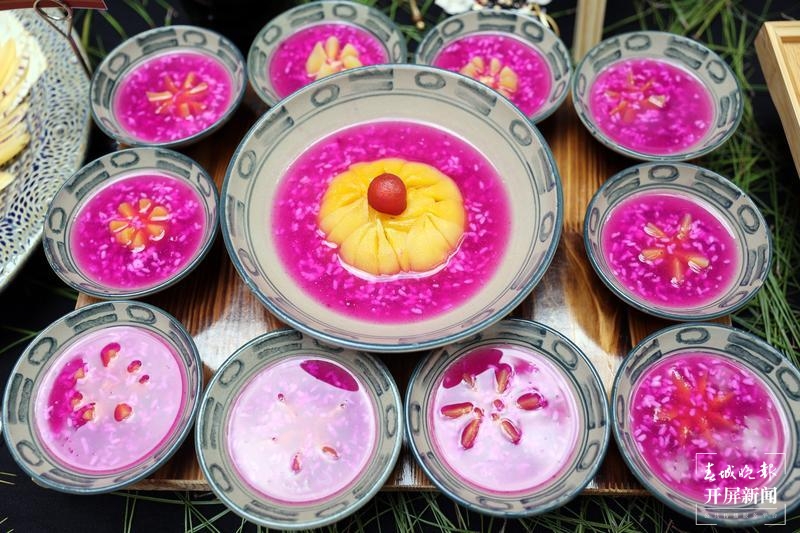 人参果做菜已有50多道美食，色香味俱佳 颇有满汉全席盛大感