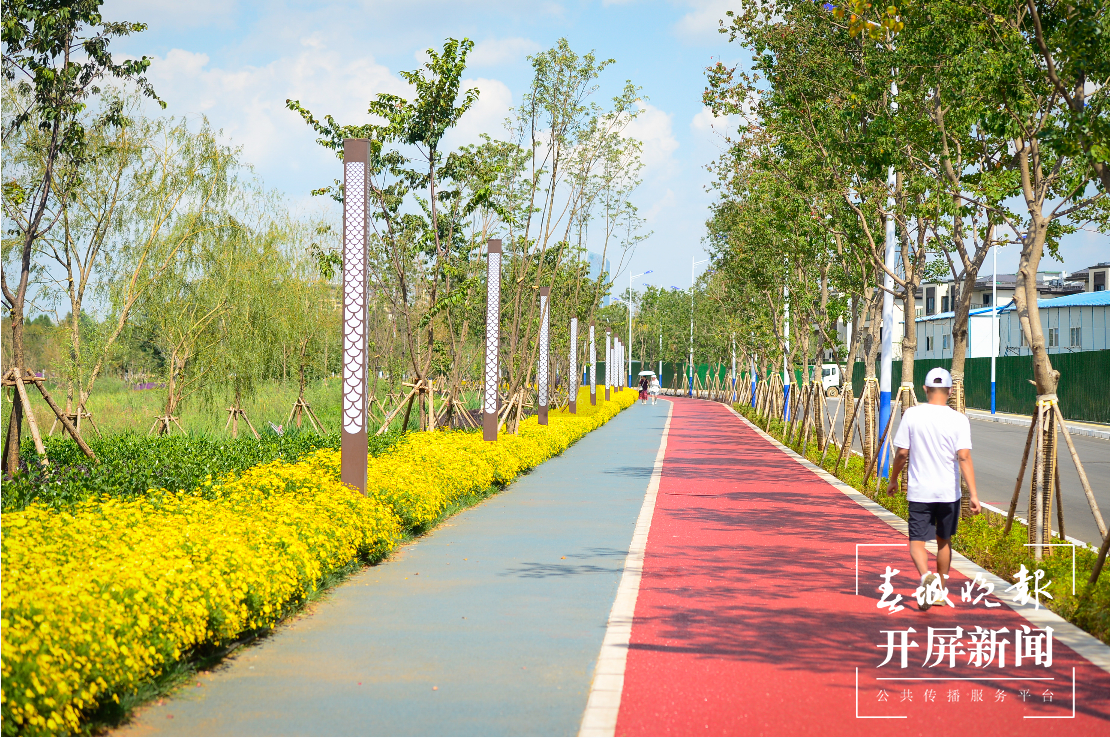 昆明滇池草海隧道公园和环草海生态廊道 春城晚报-开屏新闻记者 龙宇丹 摄