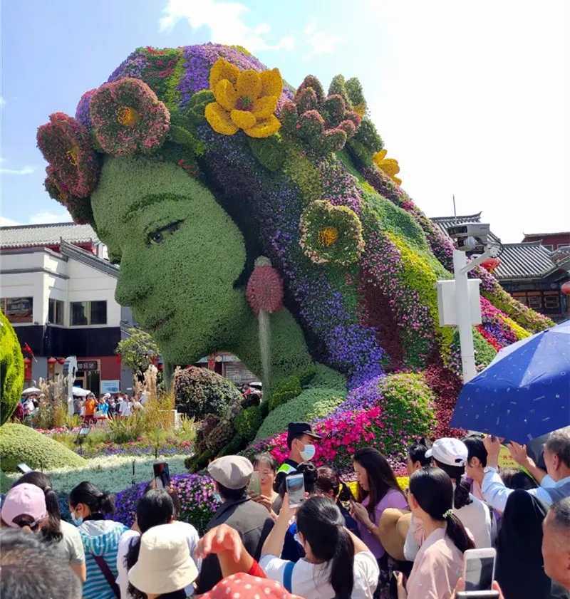 昆明国庆假期 图片来源于都市时报