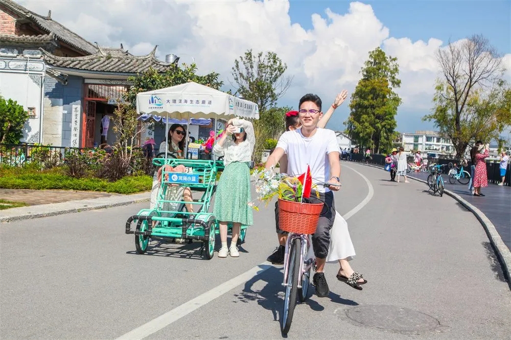 大理国庆假期 图片来源于都市时报