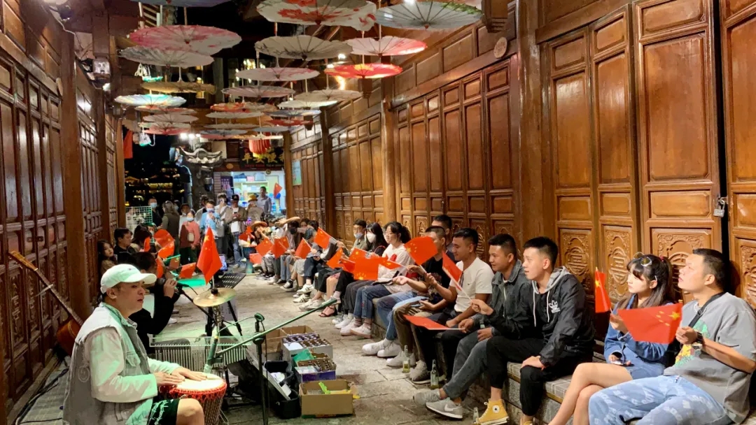 丽江国庆假期 图片来源于都市时报