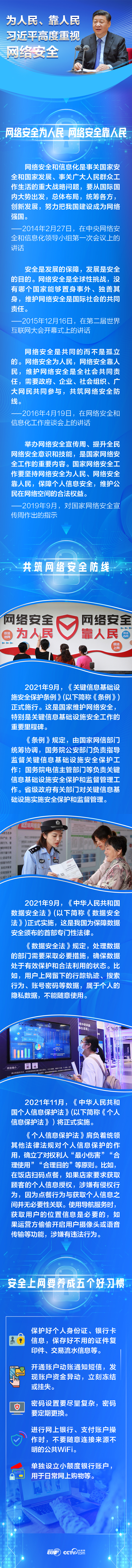 联播+｜为人民、靠人民 习近平高度重视网络安全
