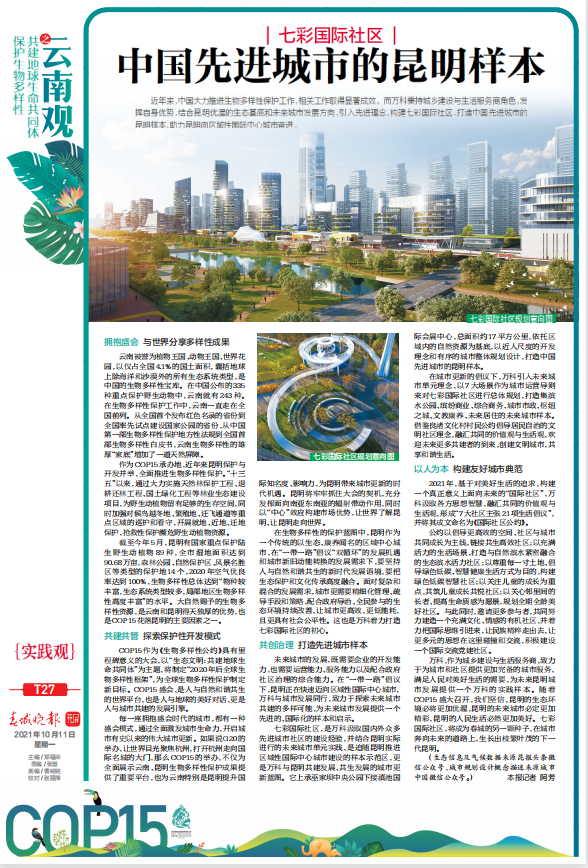 中国先进城市的昆明样本