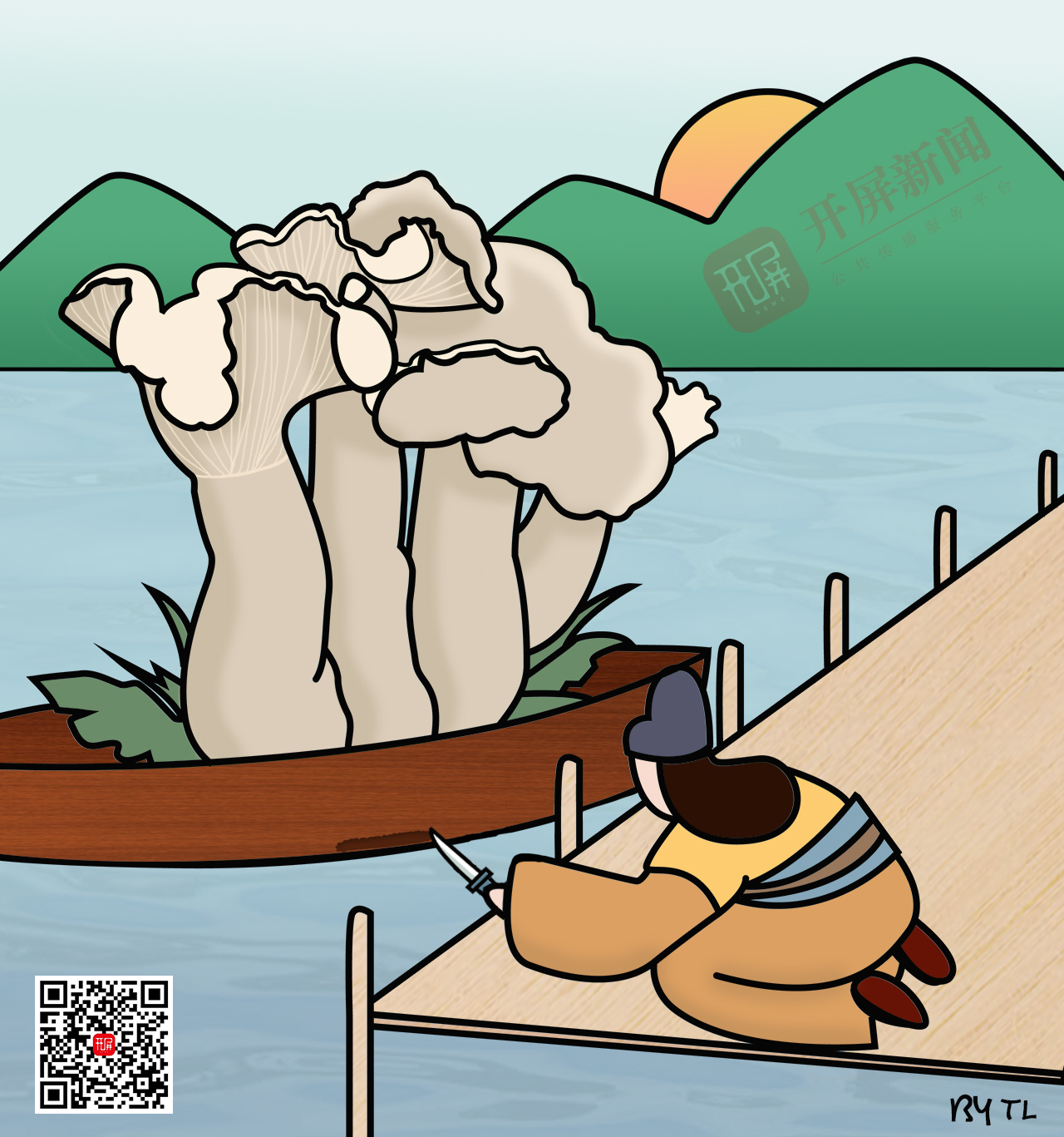 【万物滇行】真菌篇——巨大口蘑