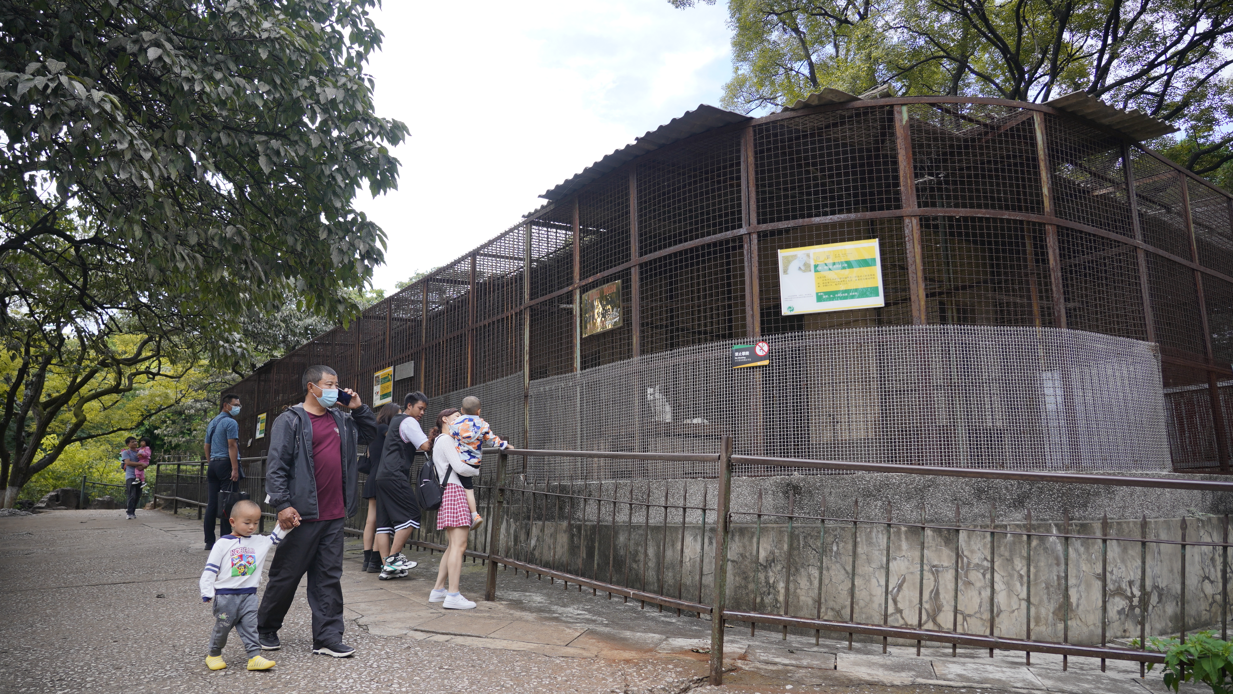 昆明动物园——动物宝宝们的“蜗居”面积变了吗？（夏体雷 实习生 丁炀 摄影报道）