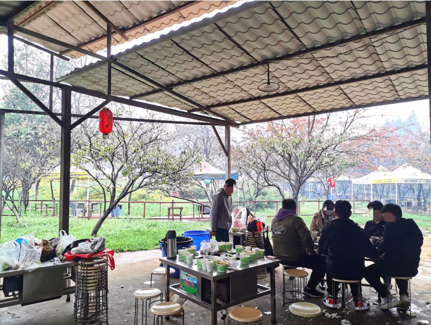 公园烧烤让昆明美丽的环境很受伤