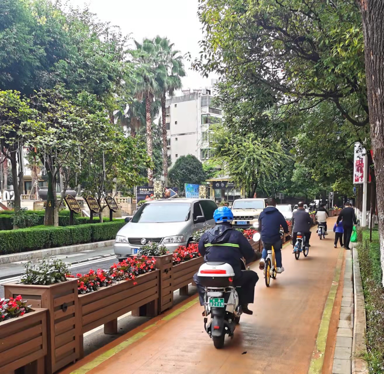 开屏观察｜免费开放19年，翠湖公园成了“美食公园”和“广场舞池”？（记者夏体雷摄影报道）