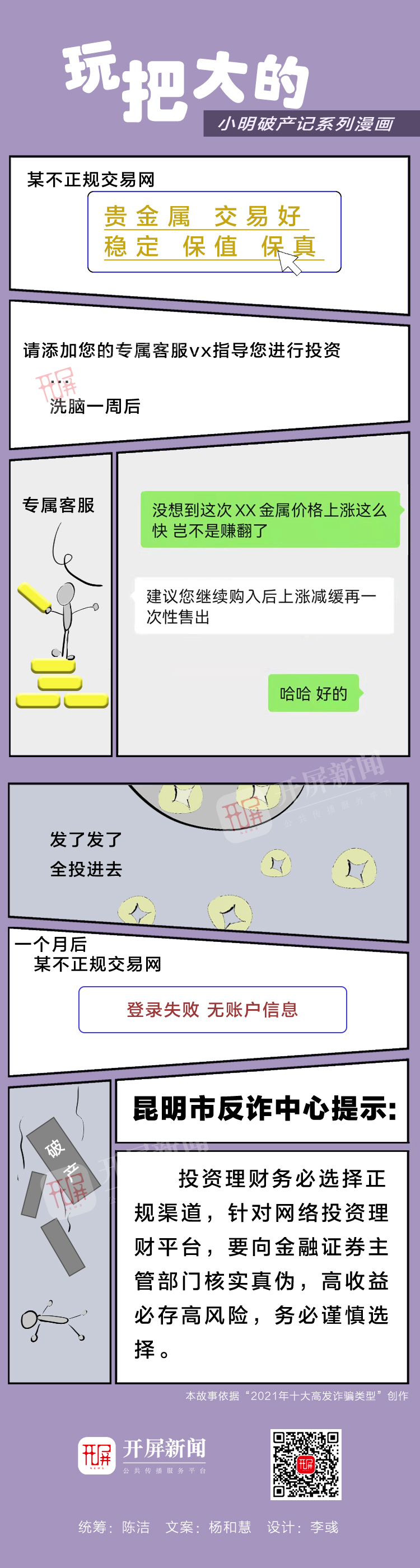 【小明破产记】贵金属投资