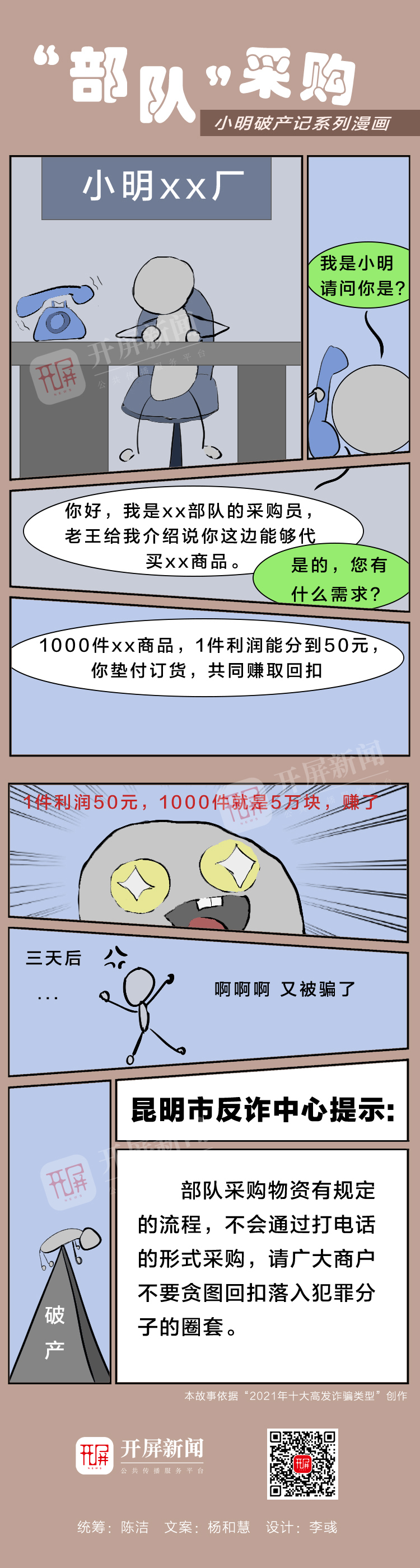 【小明破产记】部队采购