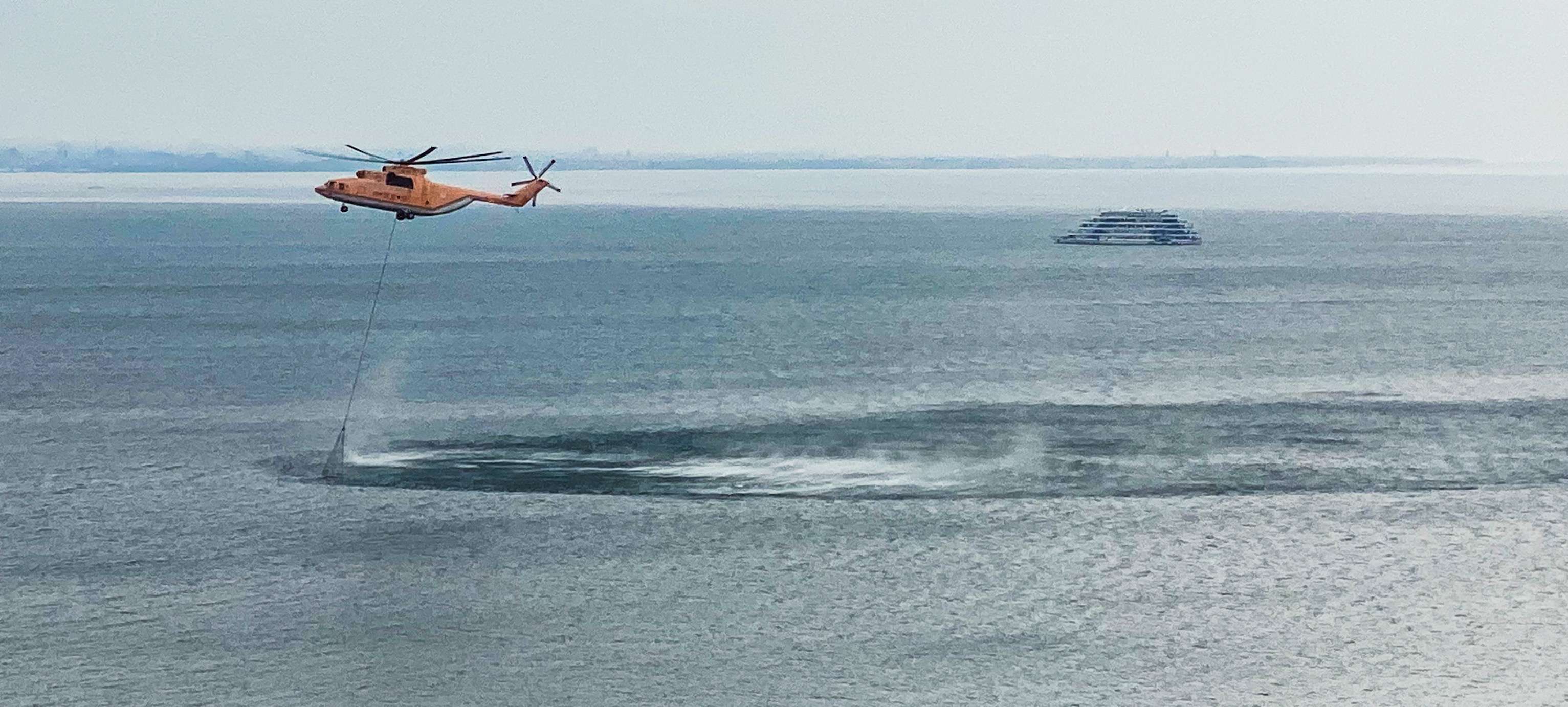 突发！大理市苍山林区发生火灾（杨林彬 摄）