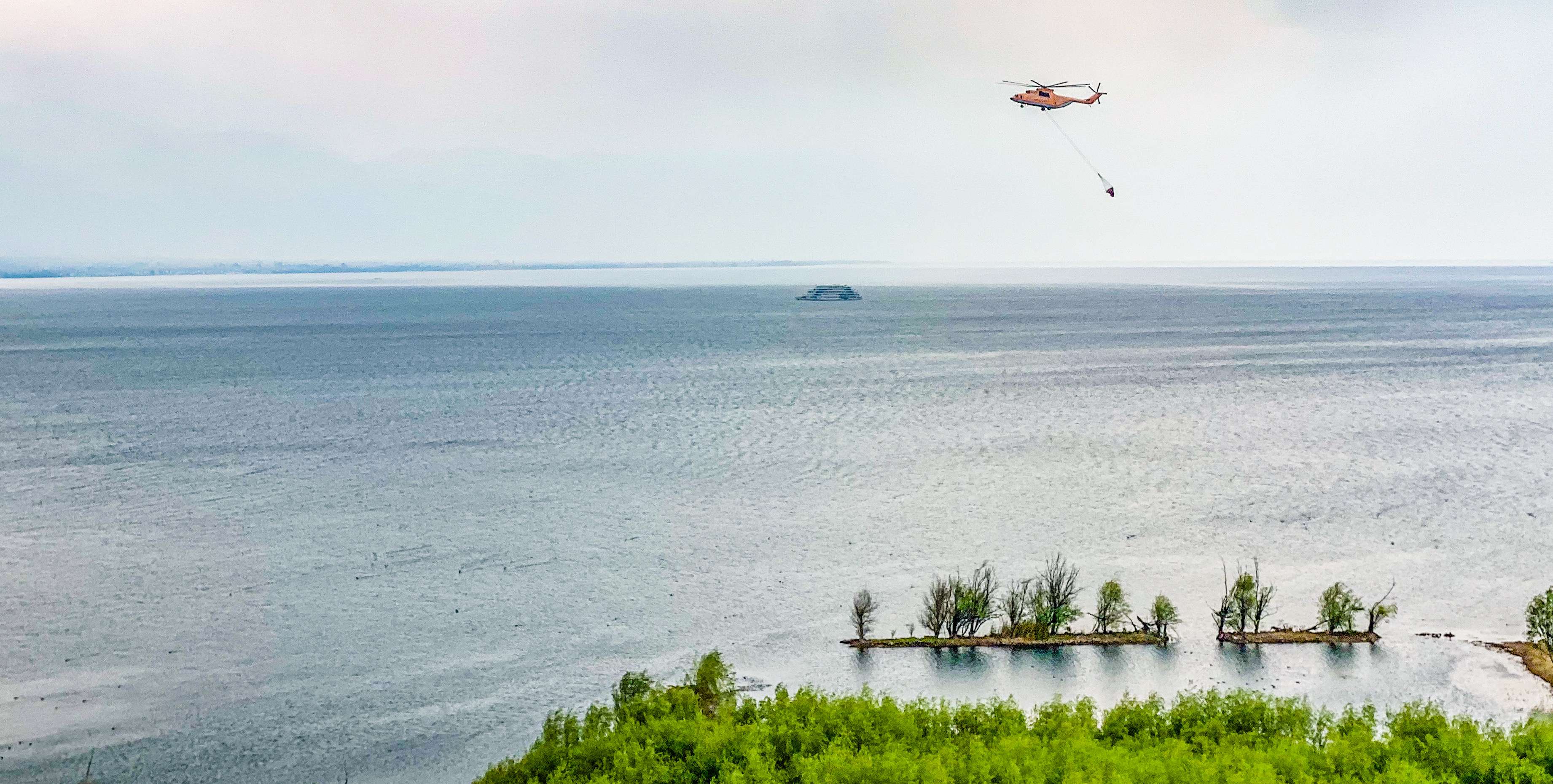 突发！大理市苍山林区发生火灾（杨林彬 摄）