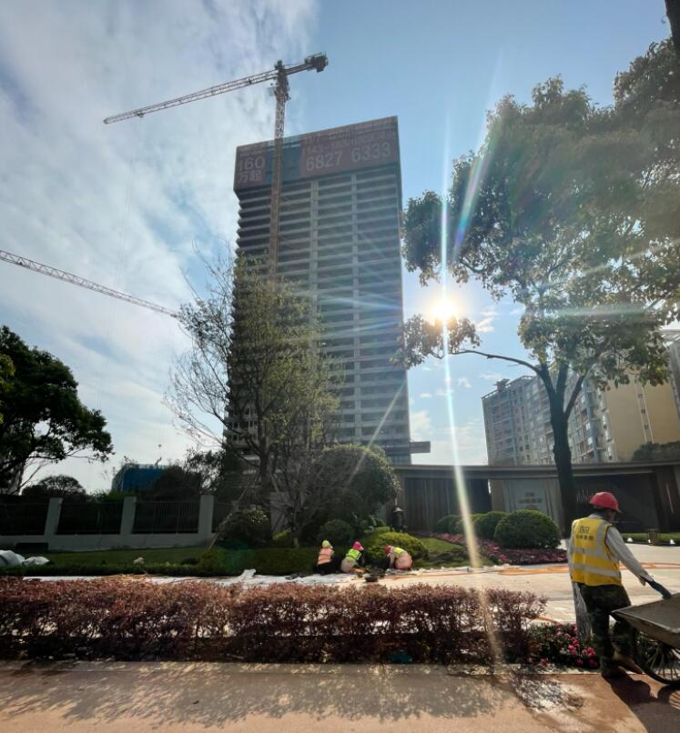 昆明楼盘（开屏新闻记者 颜媛 孙江荭 实习生 赵佳琦 摄）