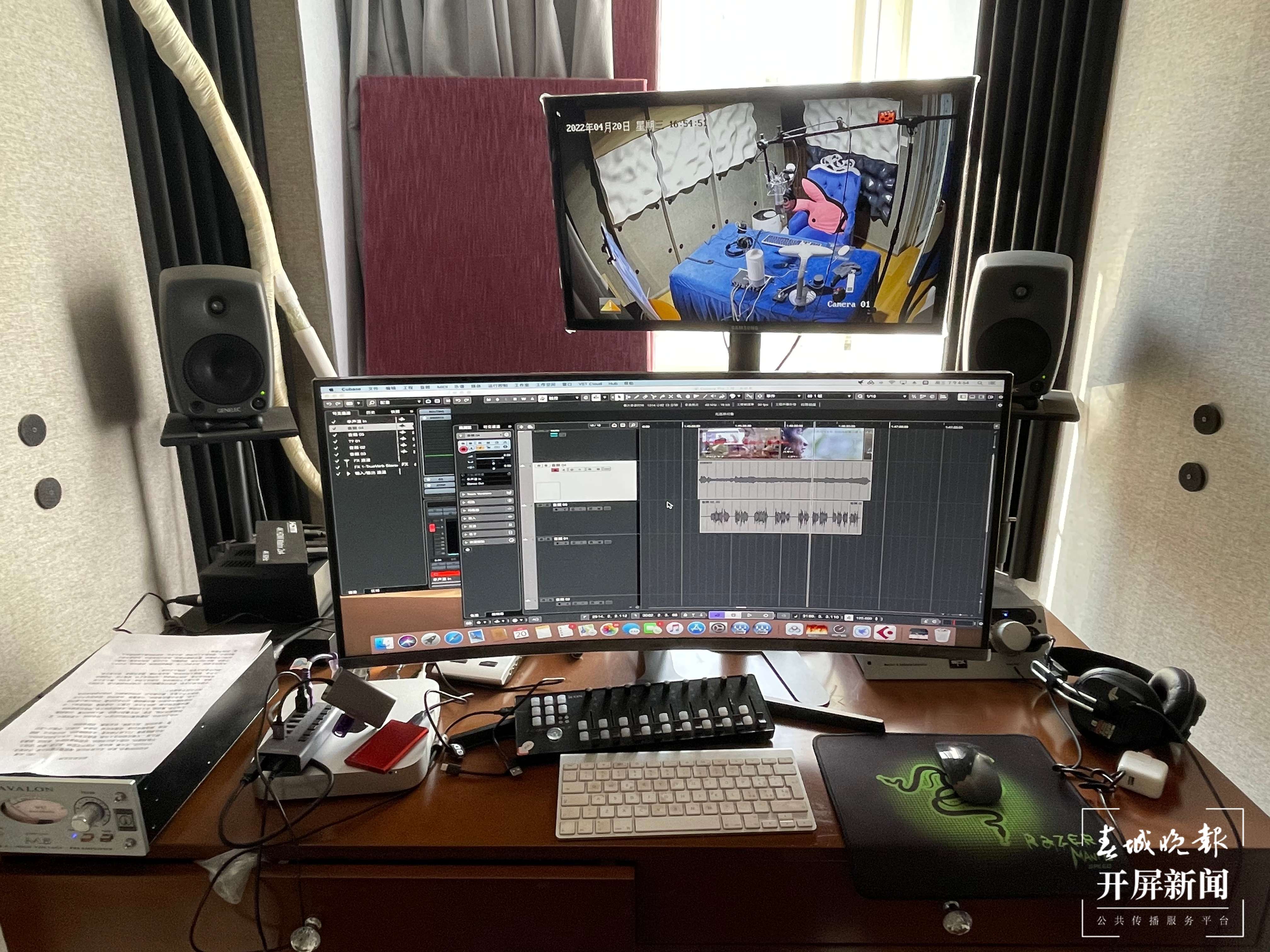 有声阅读悄然兴起(开屏新闻记者 张田睿 摄)