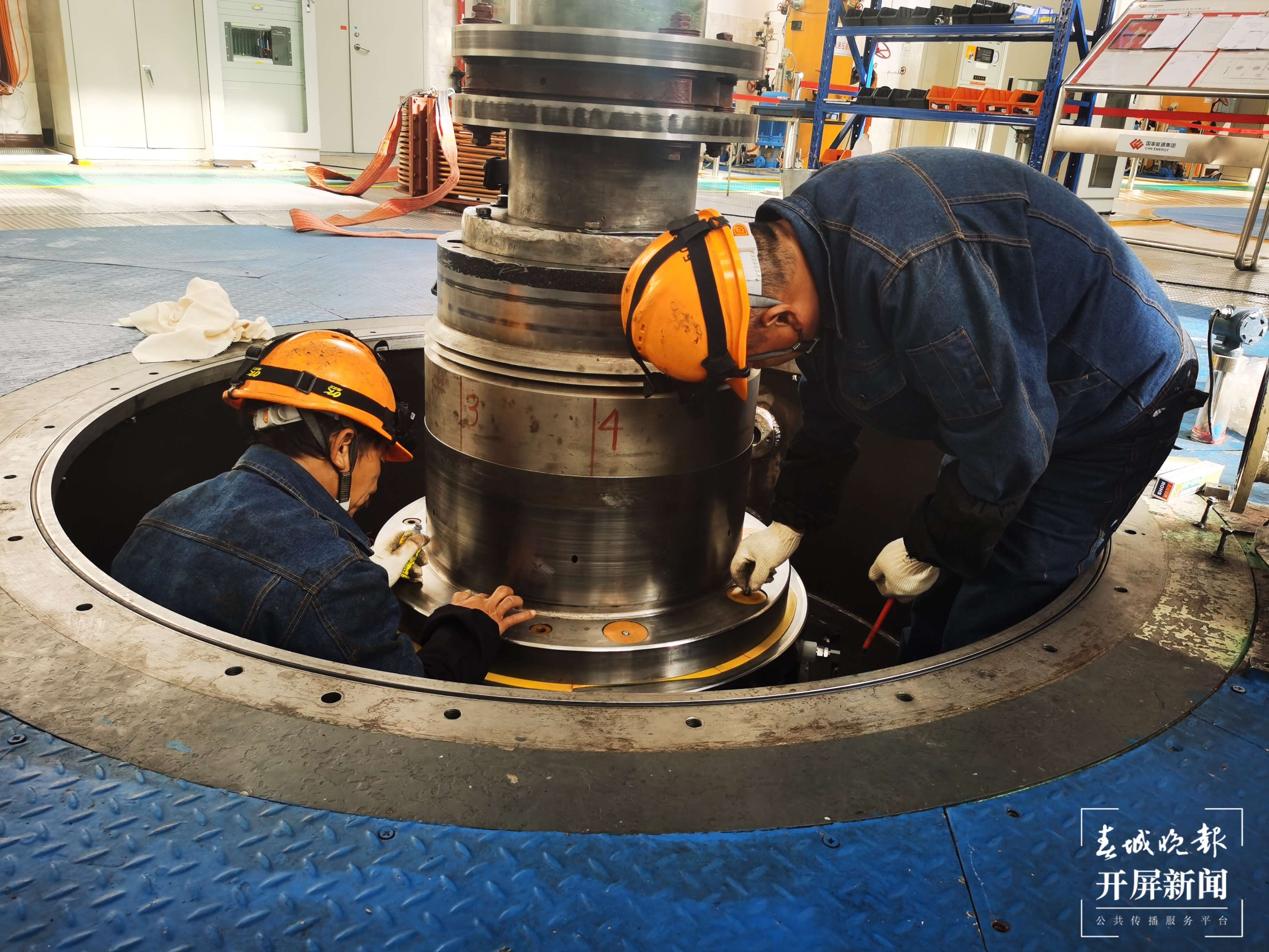 聚焦基层劳动者 | 雪域高原上的水电人  国能迪庆香格里拉发电有限公司供图