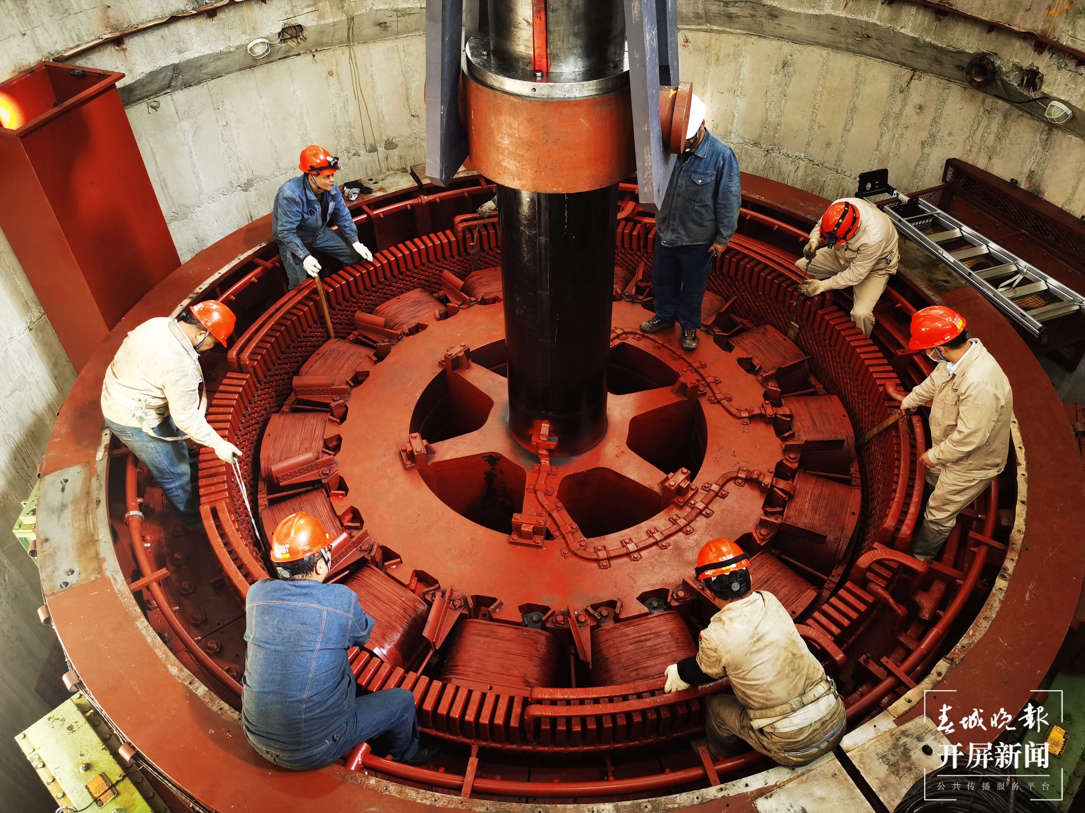 聚焦基层劳动者 | 雪域高原上的水电人  国能迪庆香格里拉发电有限公司供图