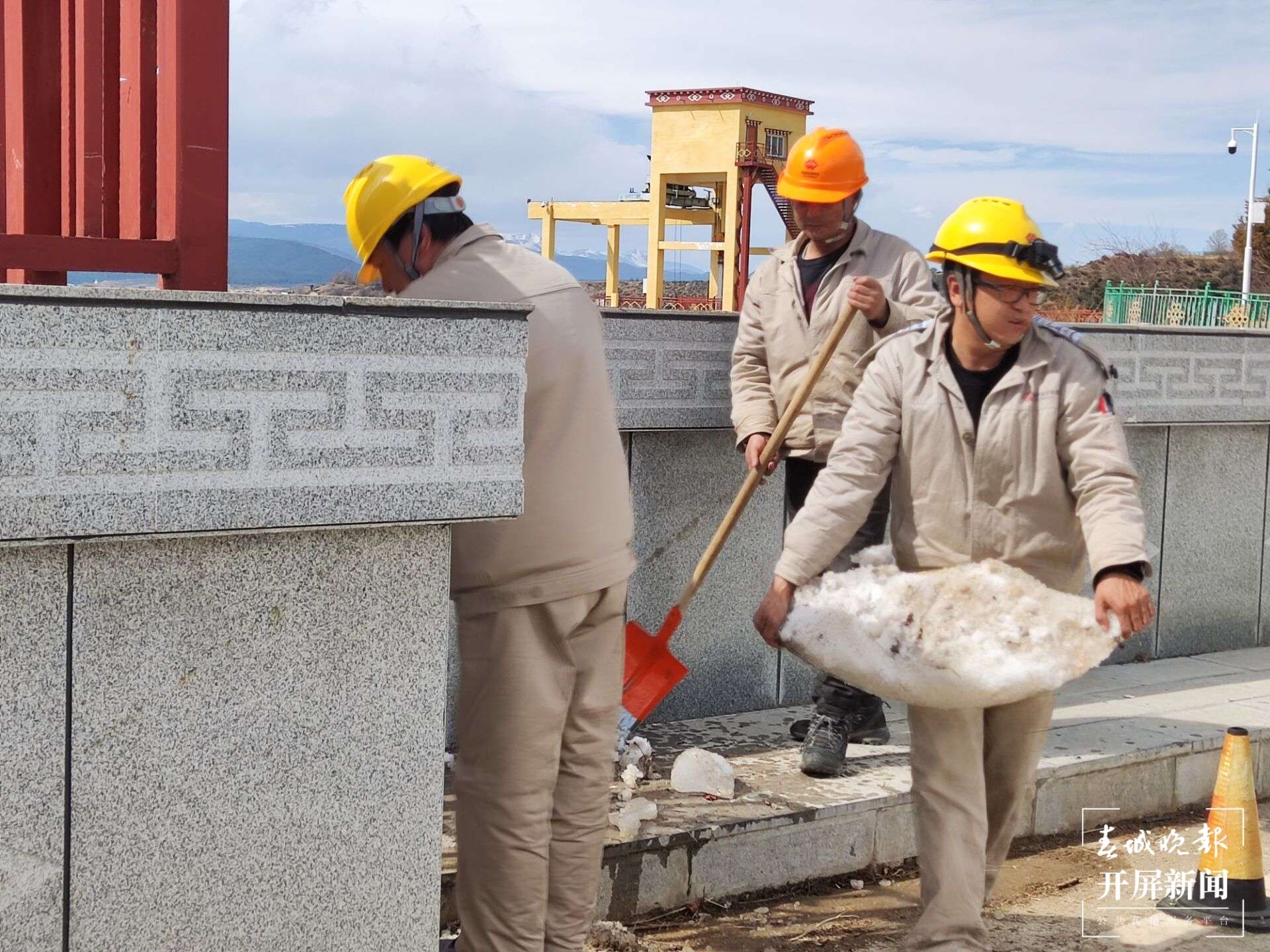 聚焦基层劳动者 | 雪域高原上的水电人  国能迪庆香格里拉发电有限公司供图