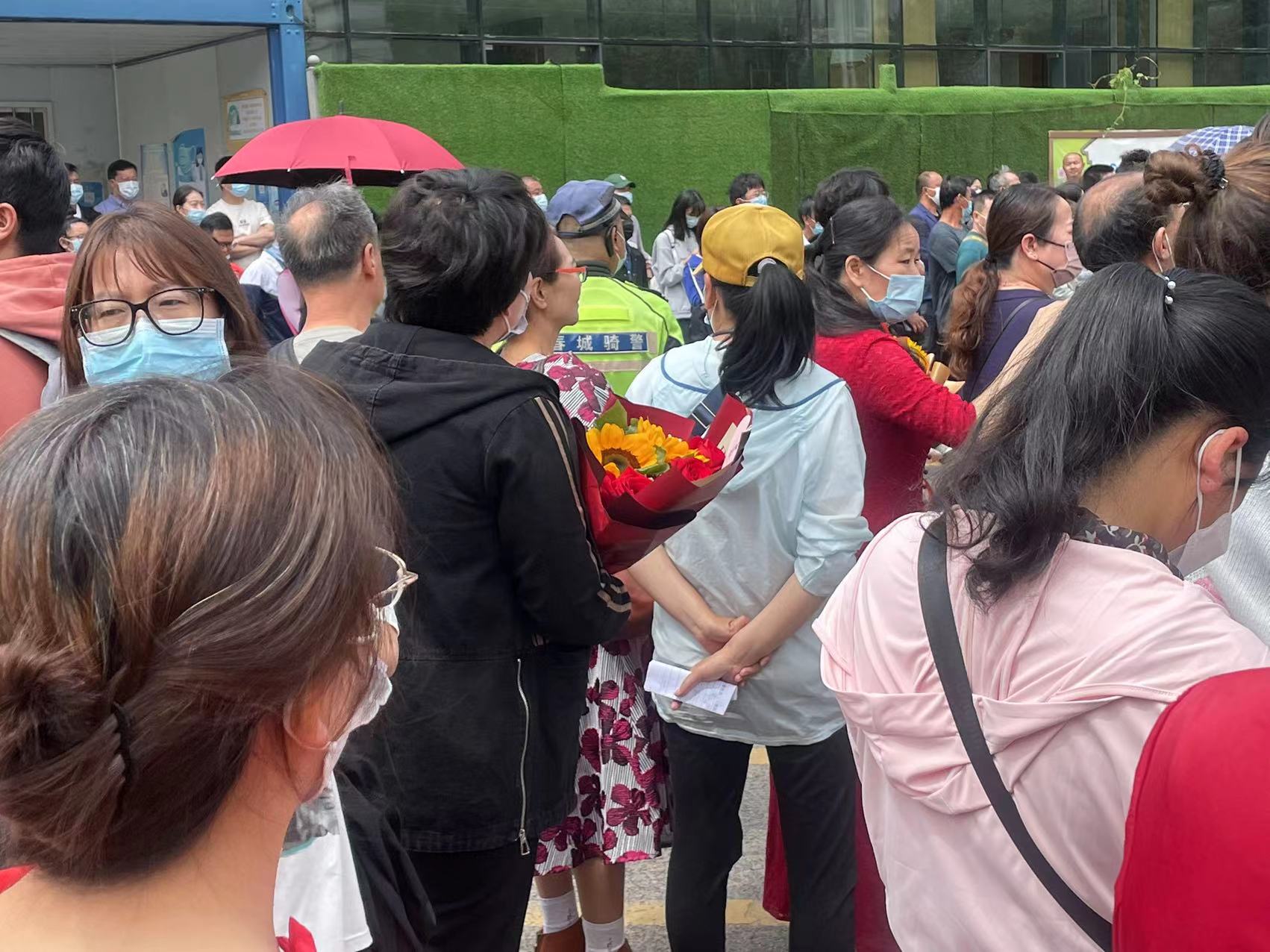 2022年昆明高考第一天