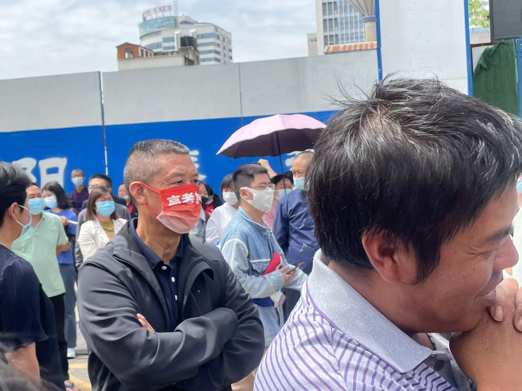 2022年昆明高考第一天