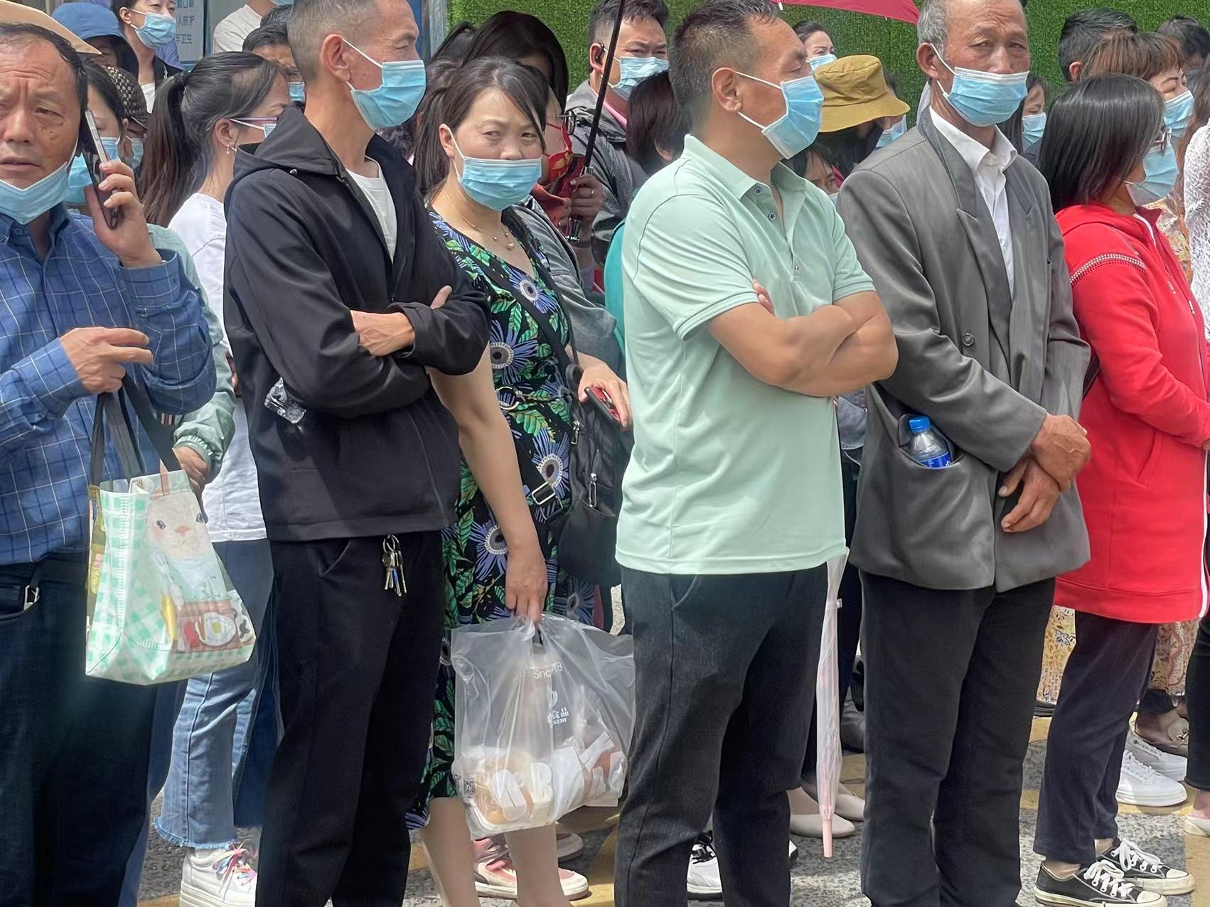 2022年昆明高考第一天