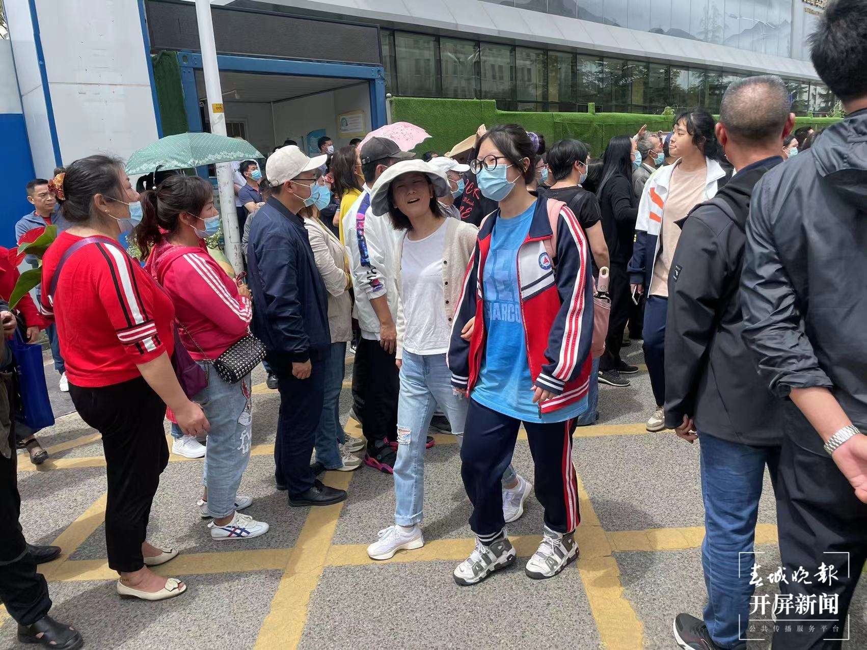 2022年昆明高考第一天