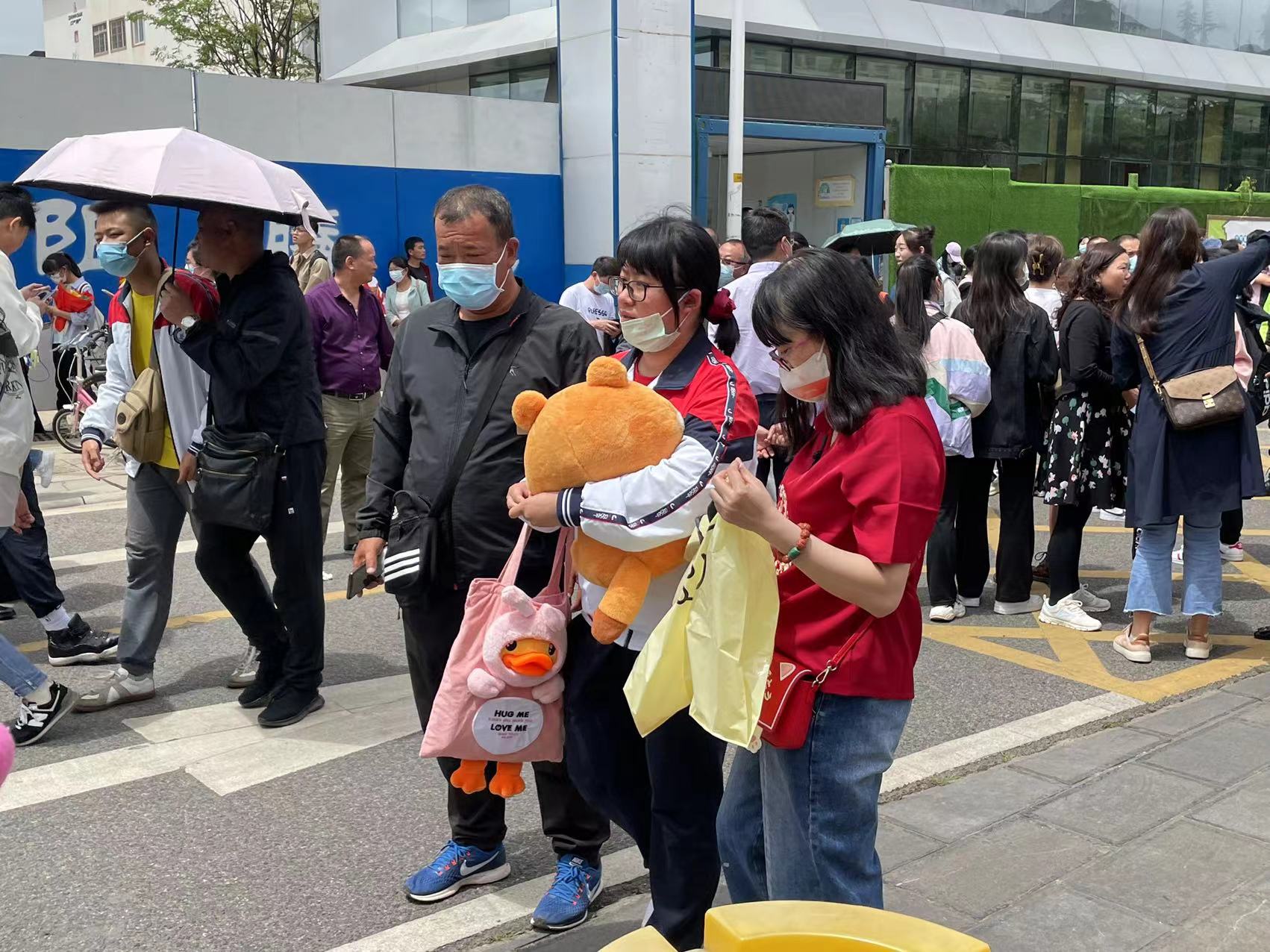 2022年昆明高考第一天