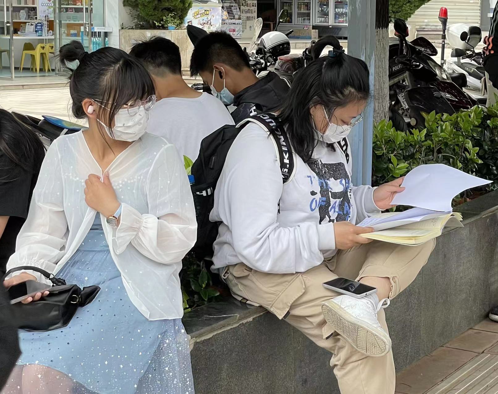 2022年昆明高考第一天