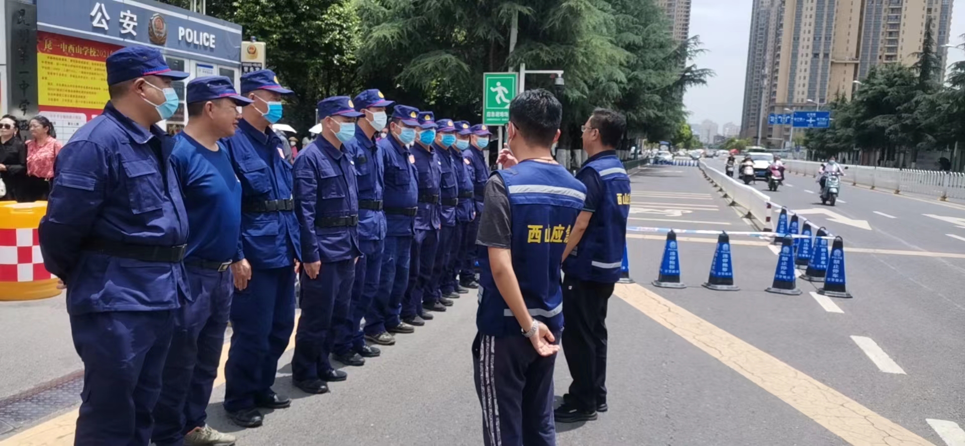 2022年昆明高考第一天