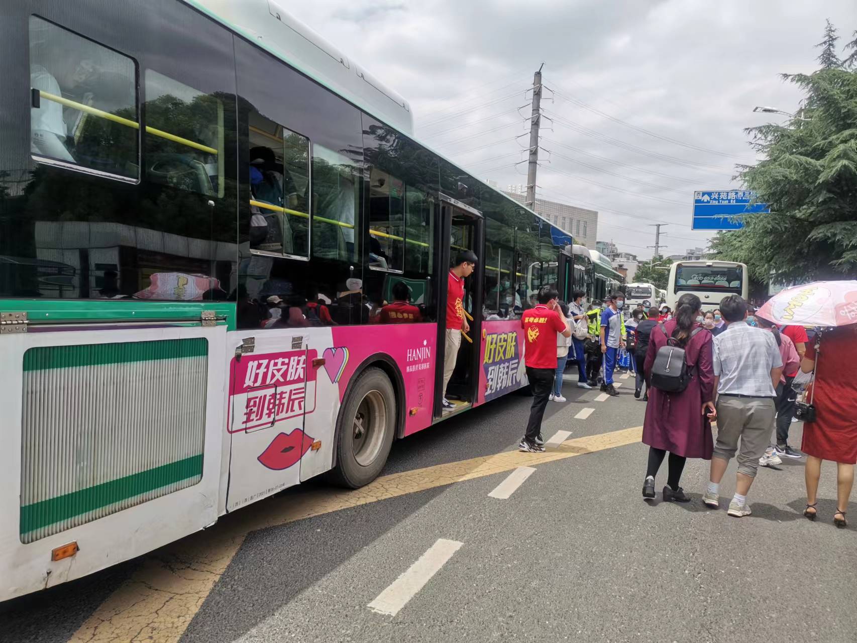 2022年昆明高考第一天