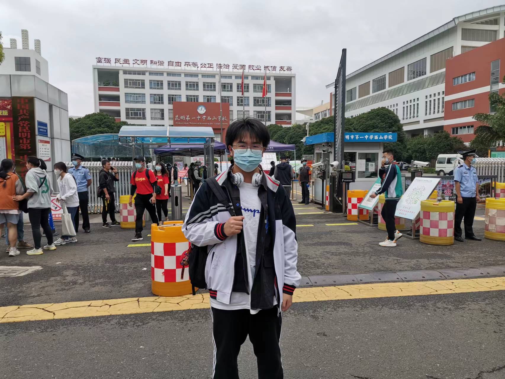 2022年云南高考第二天