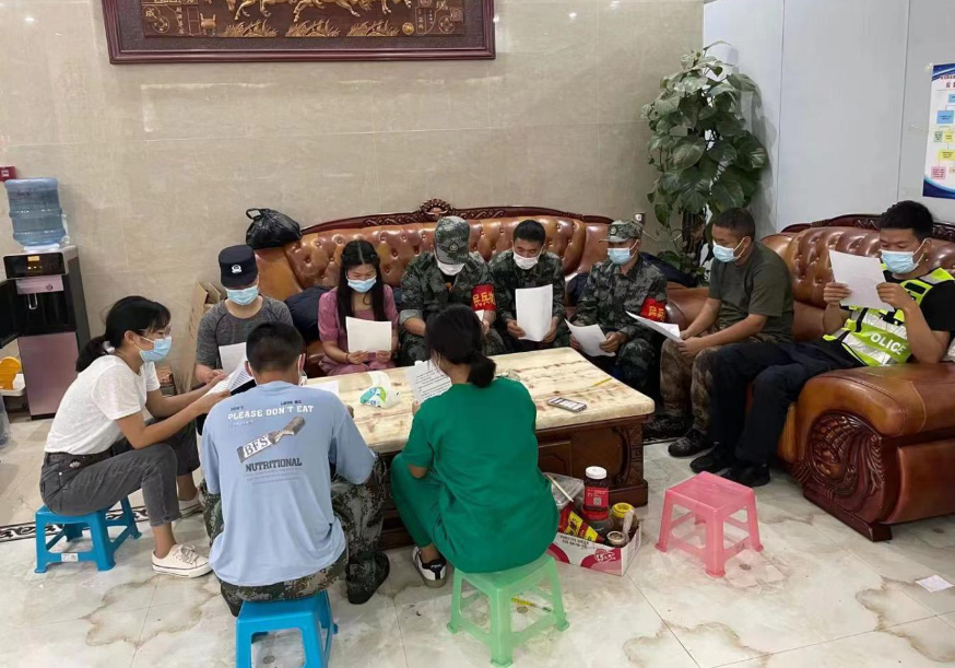 德宏民族团结月40年｜盈江县司法局：肩并肩一线防疫，稳定和谐