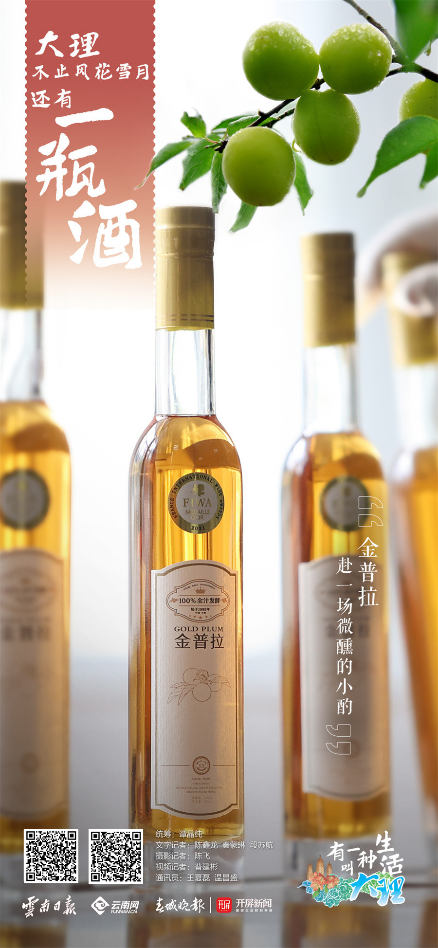 【有一种生活，叫大理】 金普拉：赴一场微醺的对酌