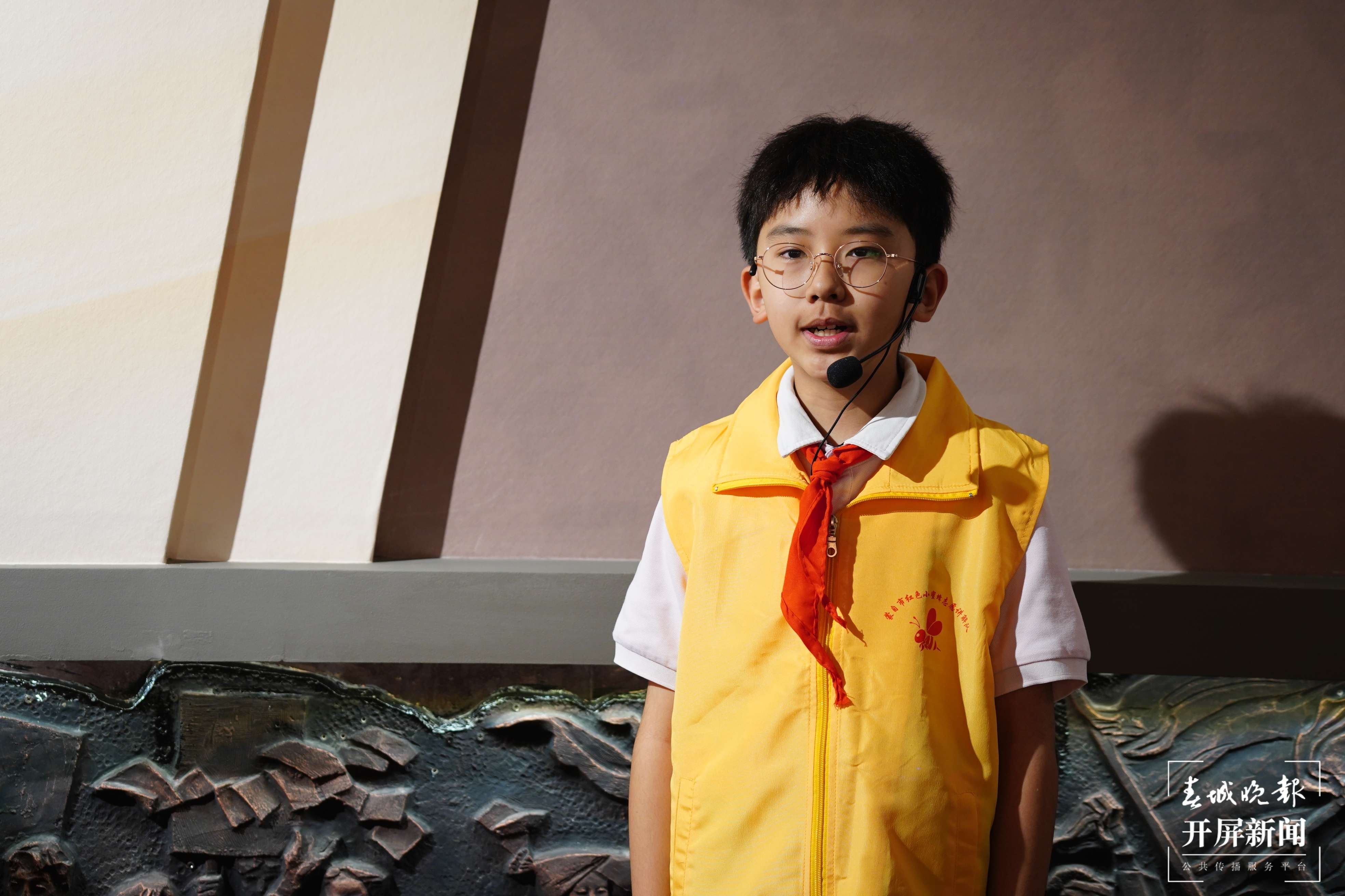 文明蒙自 善美之城 | “新时代红河好少年”傅栎畅：传承红色基因 做好优秀榜样