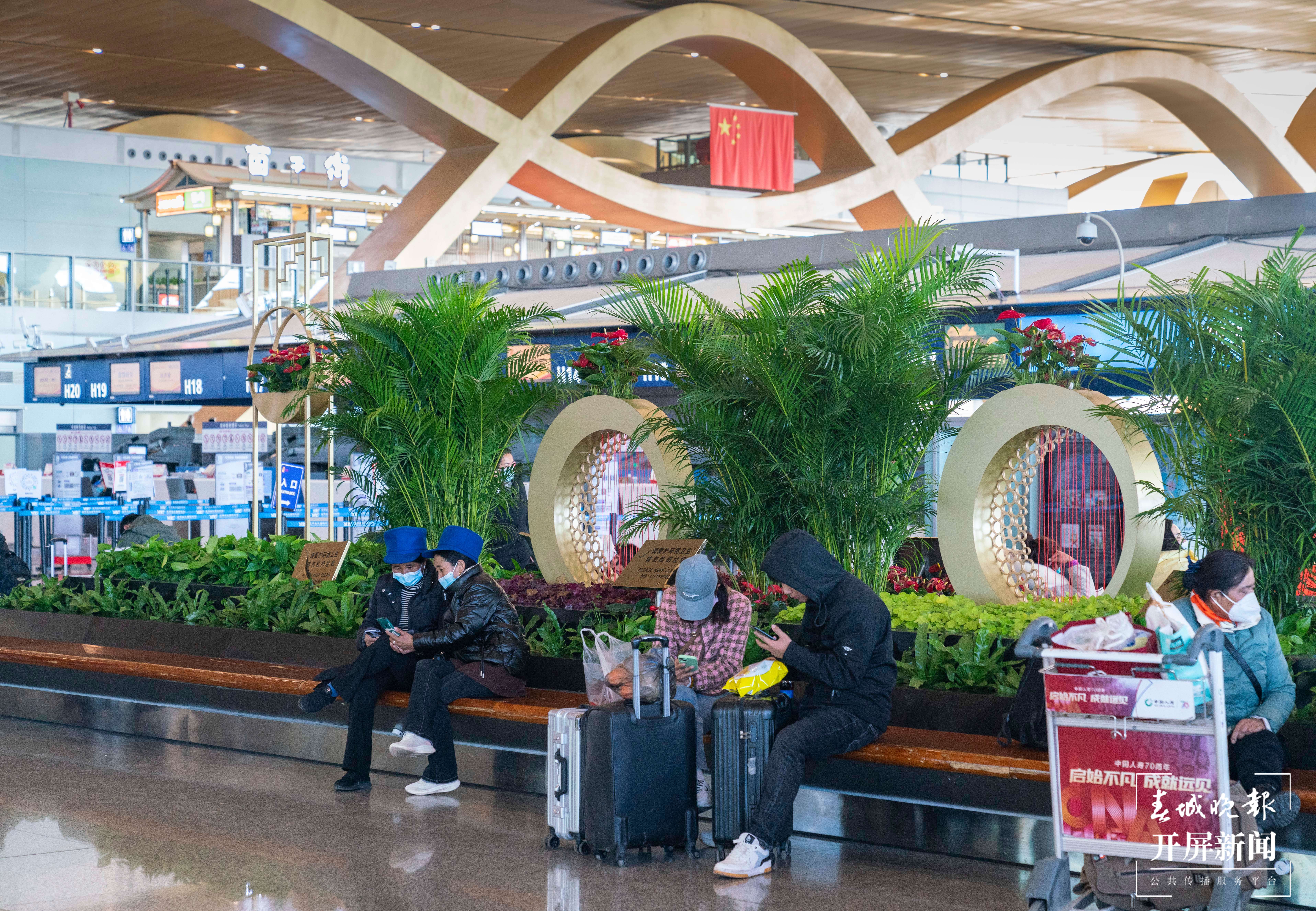 昆明机场春运旅客运输量预计达400万人次.jpg