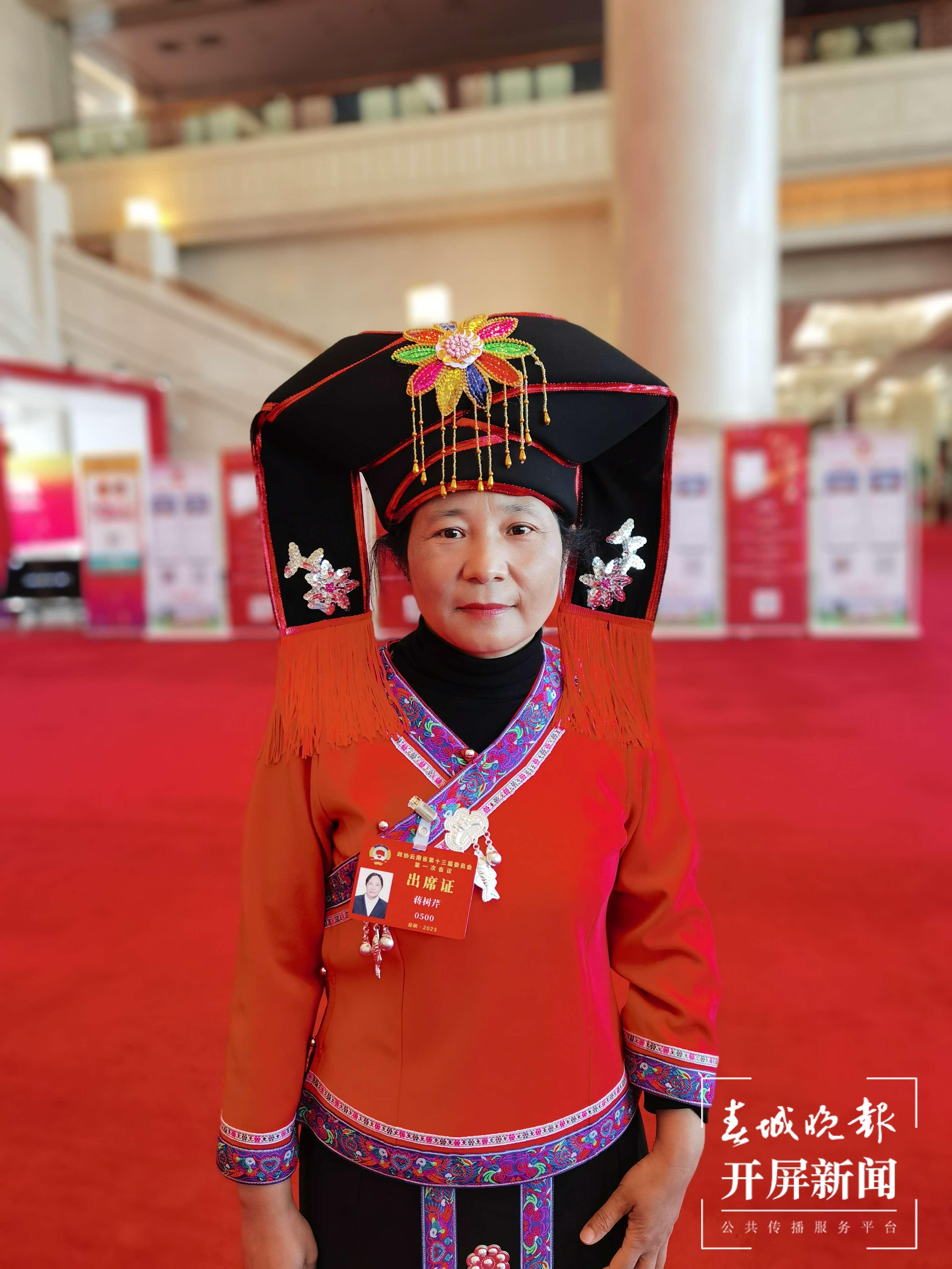 【2023云南省两会】两会代表（开屏新闻记者 摄）