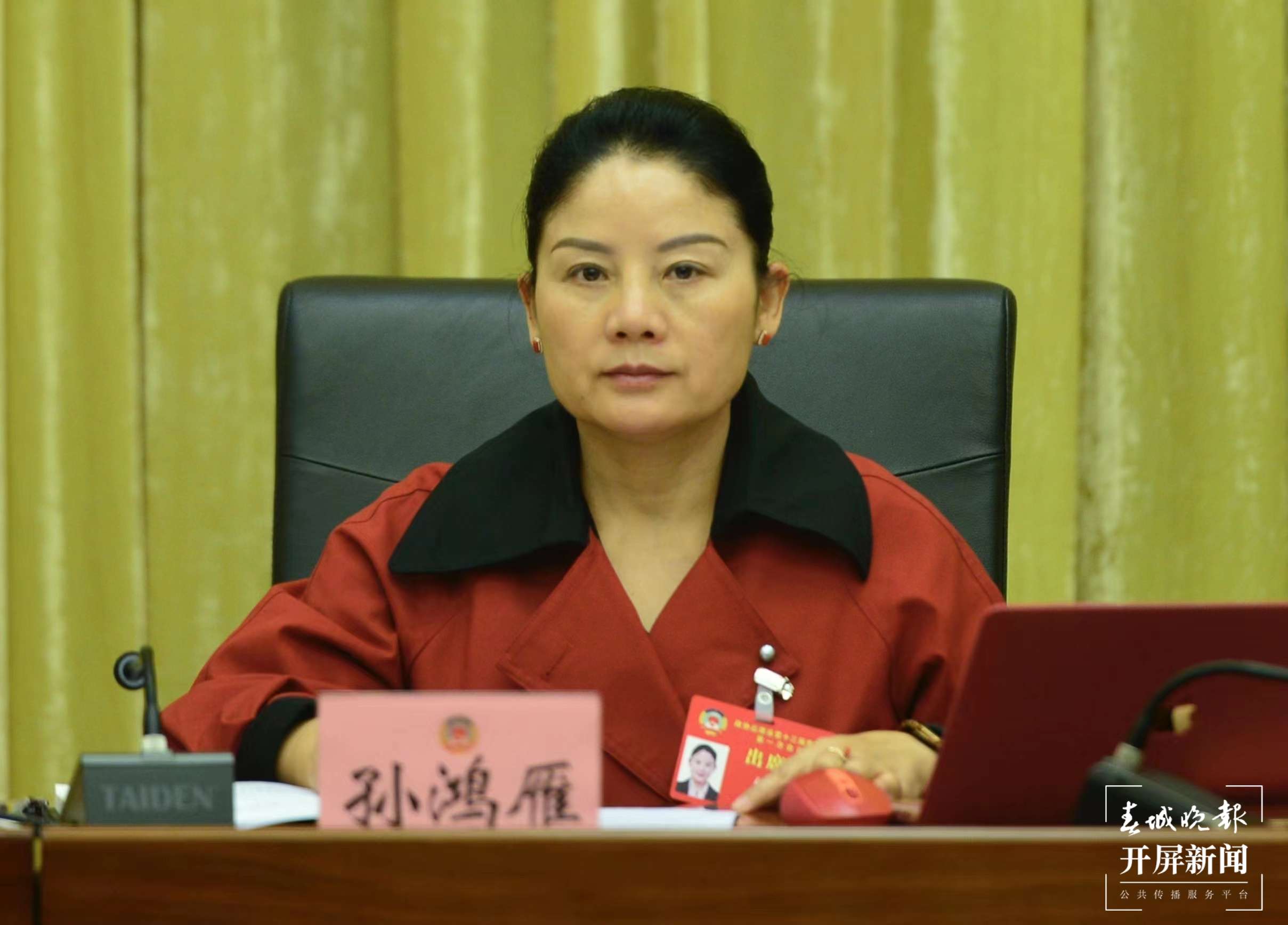 【2023云南省两会】两会代表（开屏新闻记者 摄）