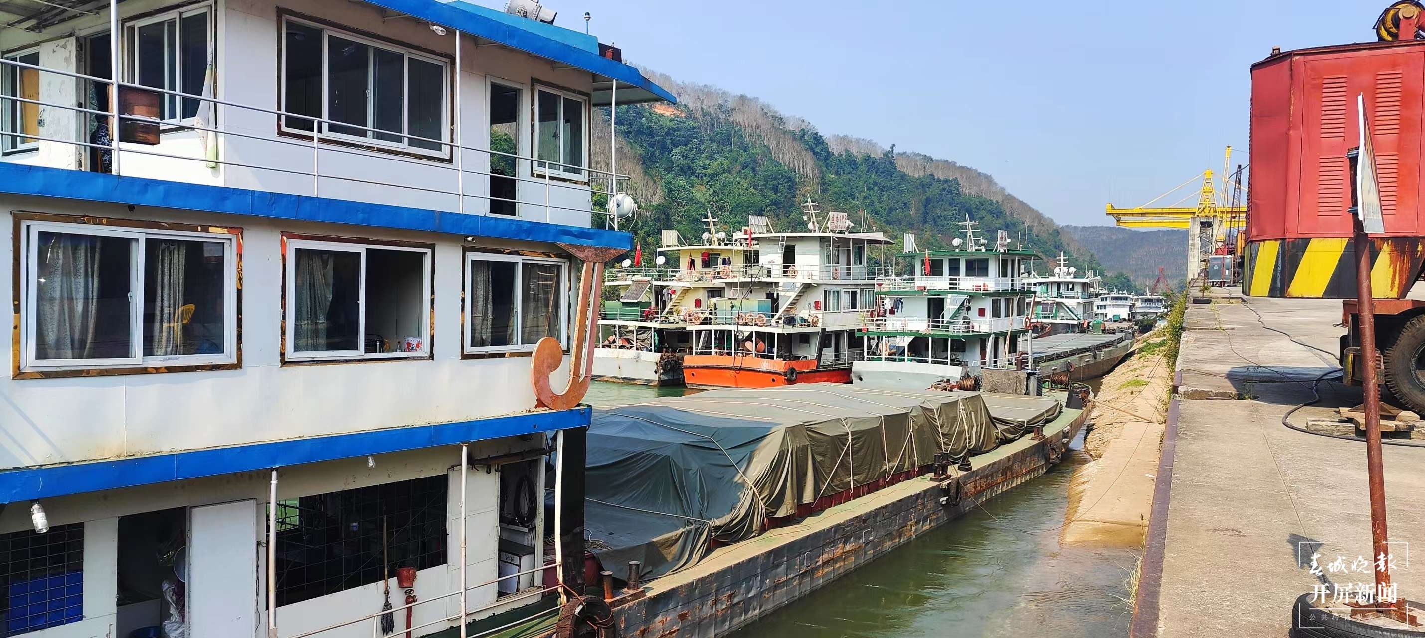 高质量发展看西双版纳 | 关累港：强基建兴边贸，让“中国第一港”追光而遇，沐光而行