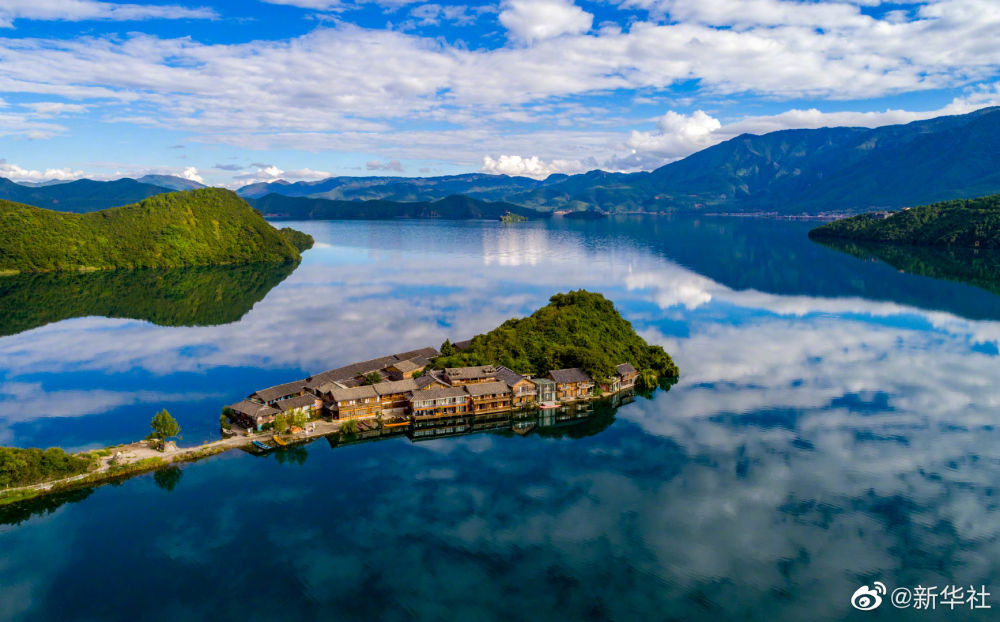 泸沽湖（新华社）