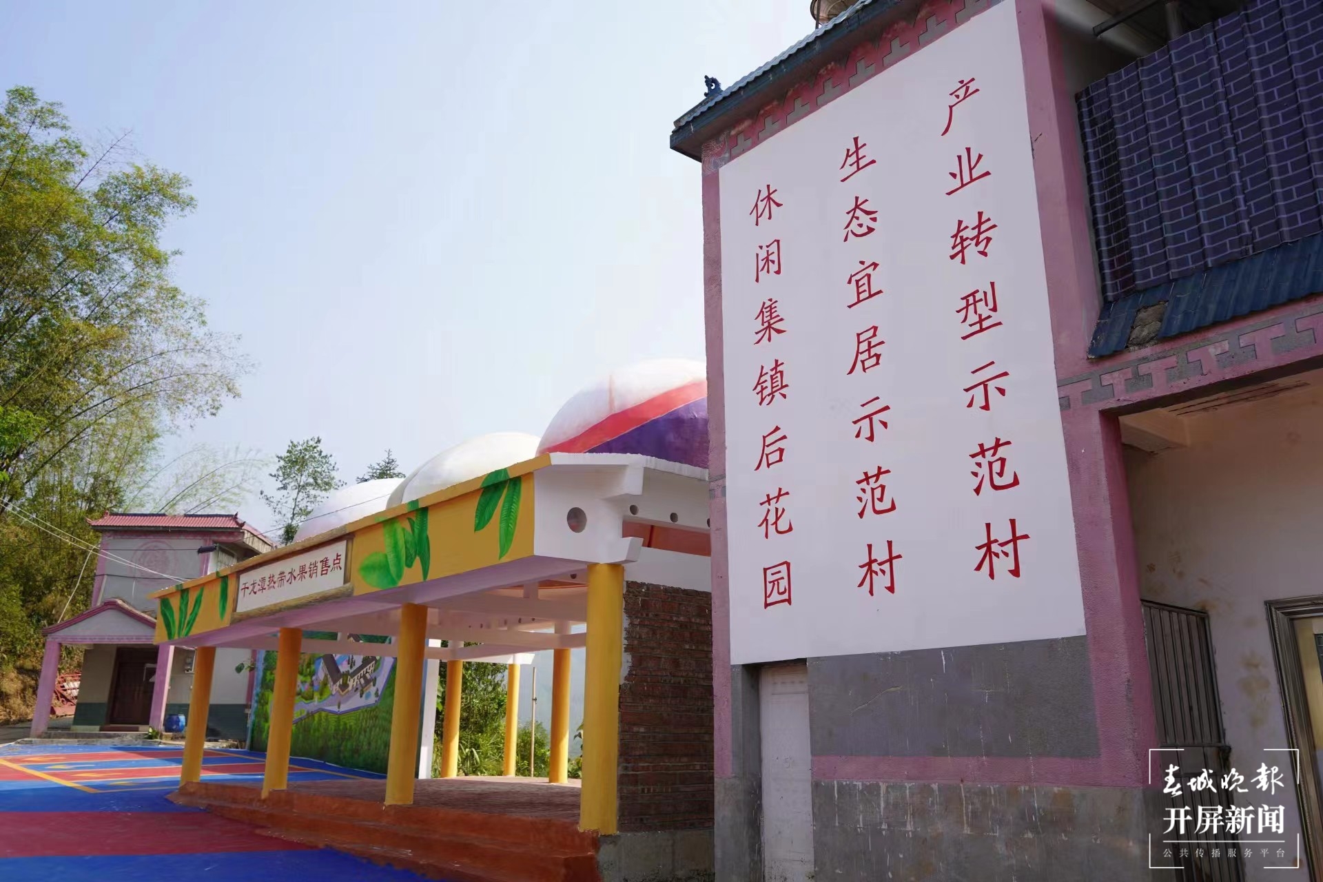 绿春春常绿 | 干龙潭村：建设热带水果甜蜜家园