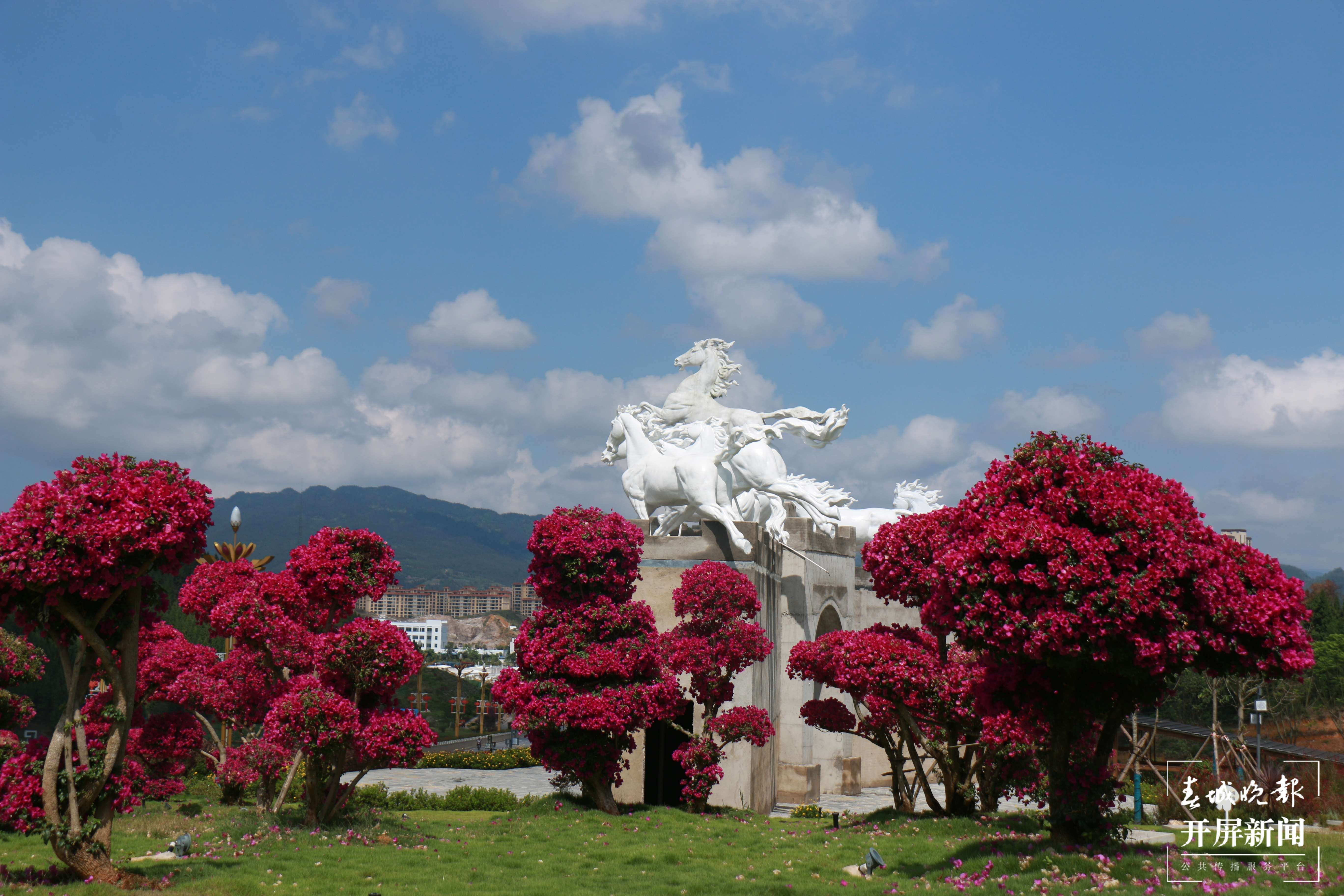 骏马雄关公园：扮靓马关门户的靓丽风景1.jpg