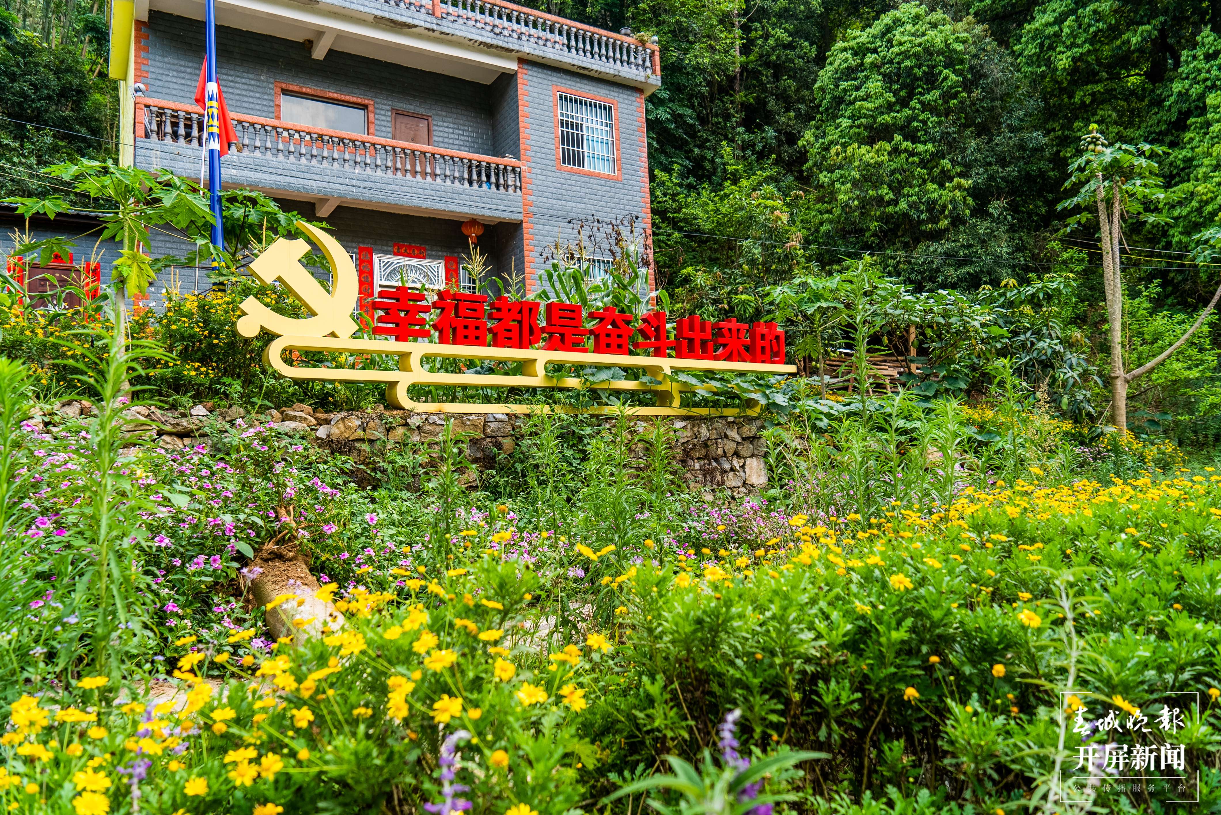 团结兴边看文山丨绿美边境村寨“晒”幸福