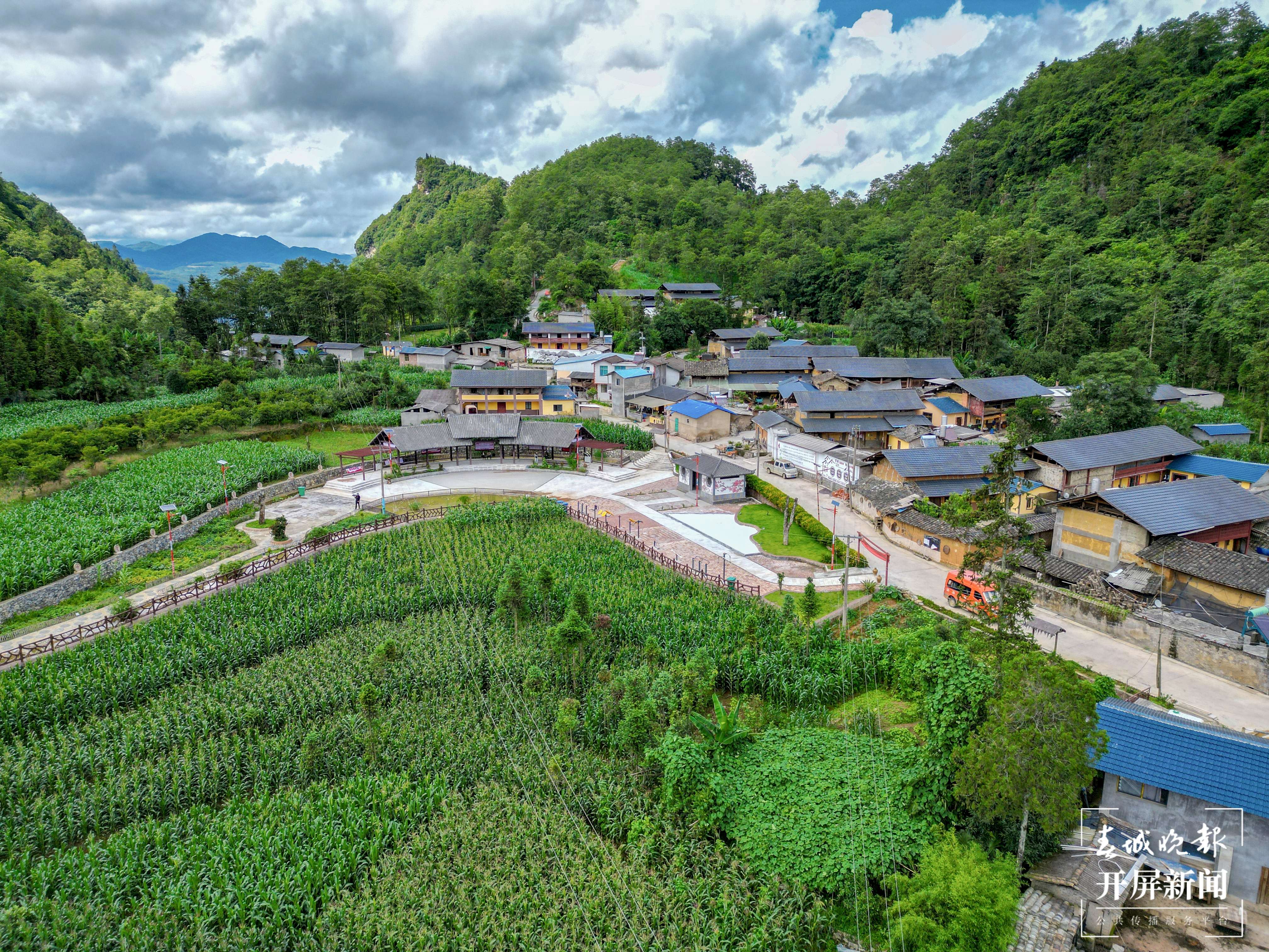 山水家园 甜蜜屏边丨上龙潭村：文明乡风点亮幸福生活