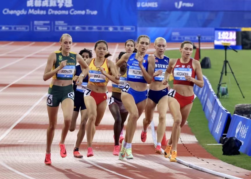 云南籍选手吴洪娇冲进成都大运会女子800米决赛