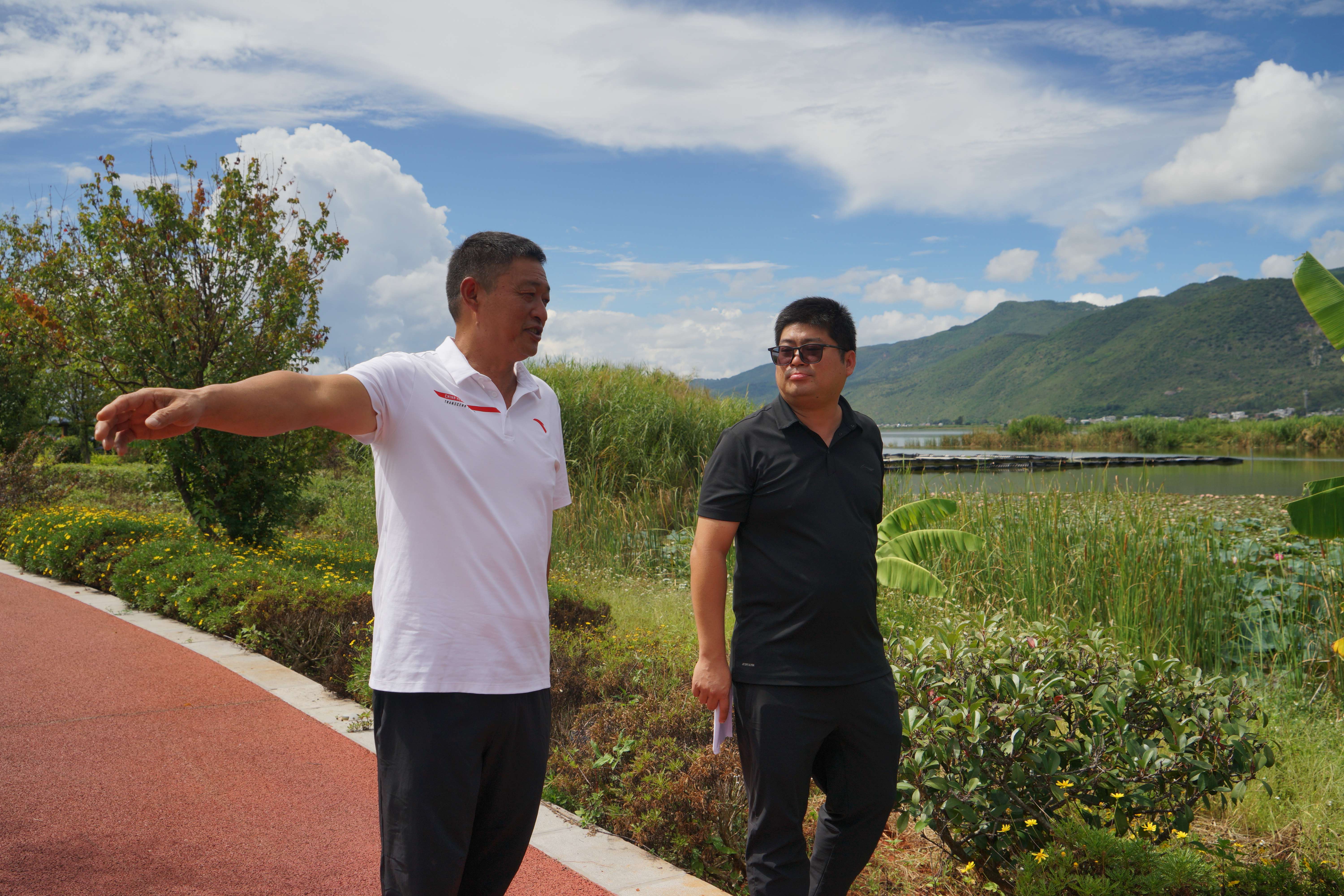 古韵新城 水墨石屏 | 创造“党建+段长”措施 守护母亲湖的美丽