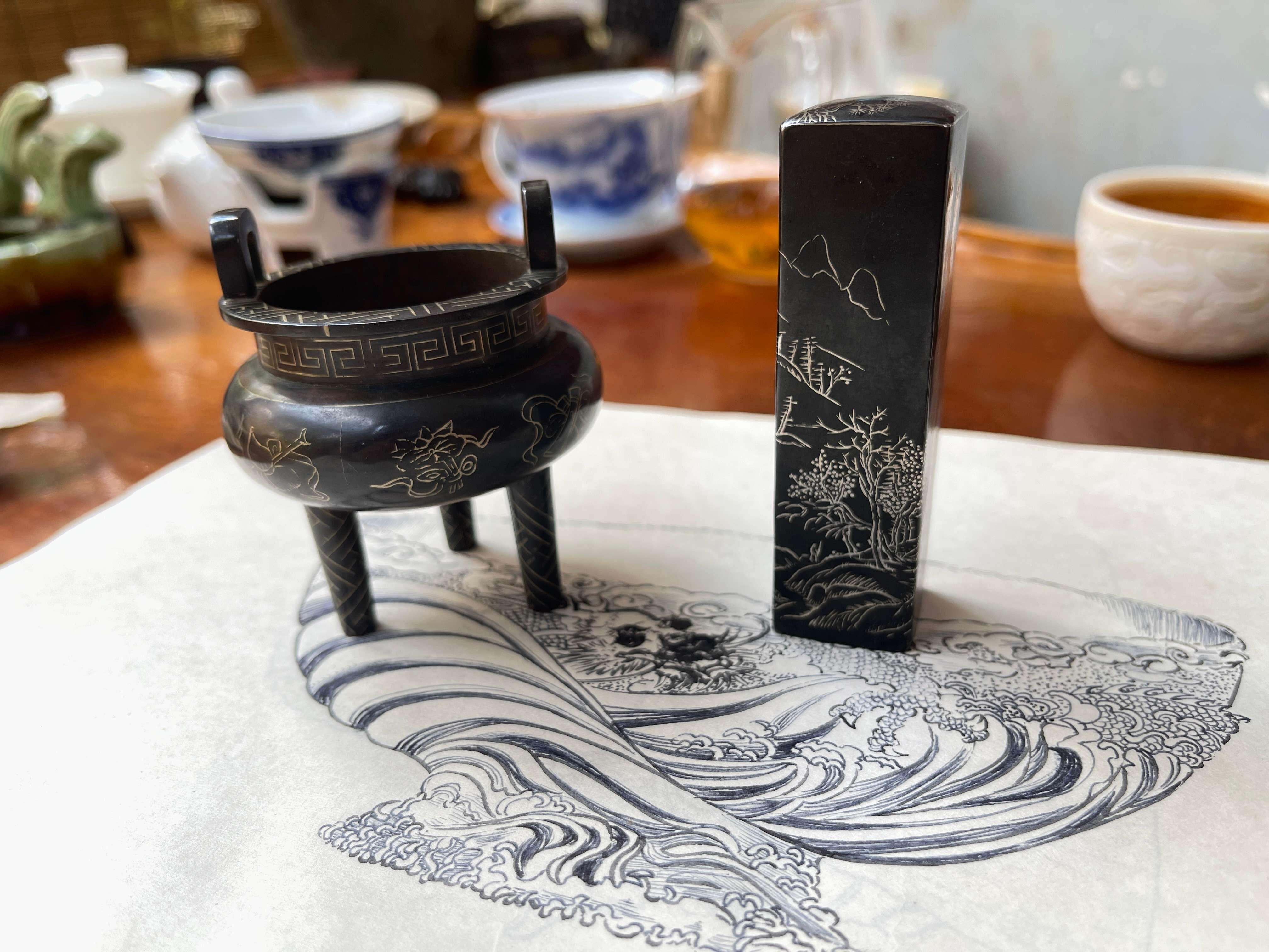 古韵新城 水墨石屏｜乌铜走银传承人李伟：唯有坚守 方能传承