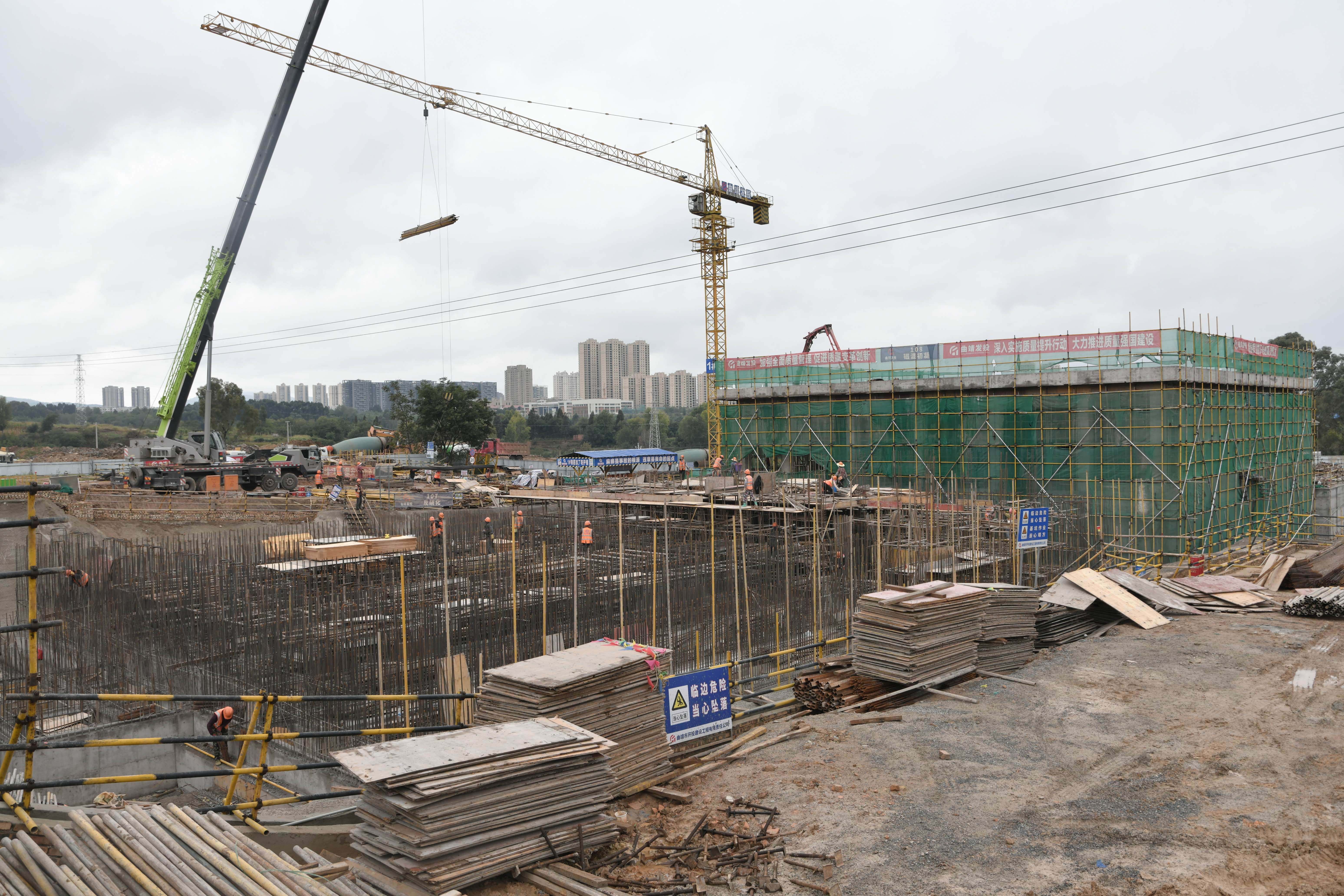 奋进新征程 推动新跨越丨“党建+清廉”进工地 打造污水处理“清廉工程”