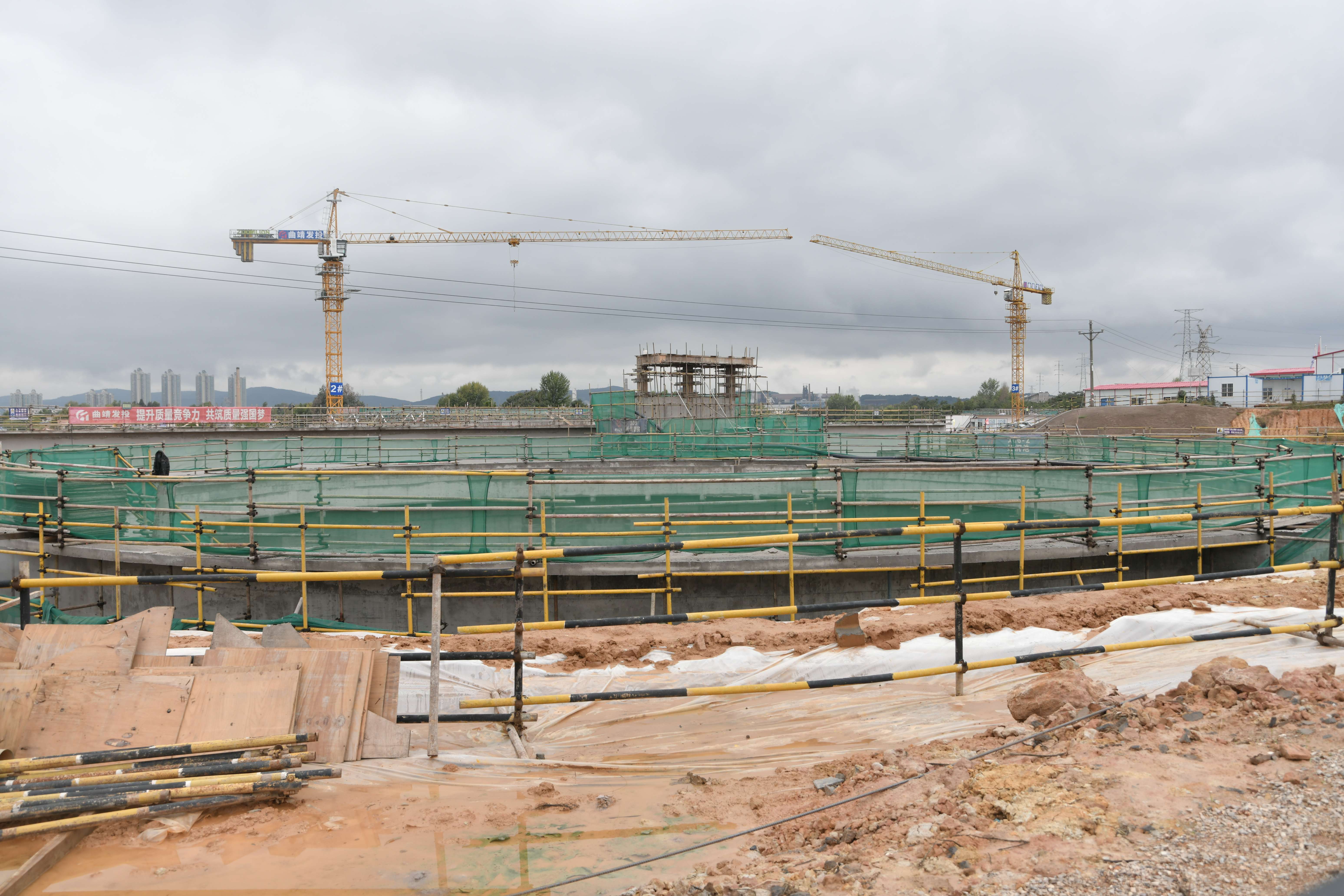 奋进新征程 推动新跨越丨“党建+清廉”进工地 打造污水处理“清廉工程”