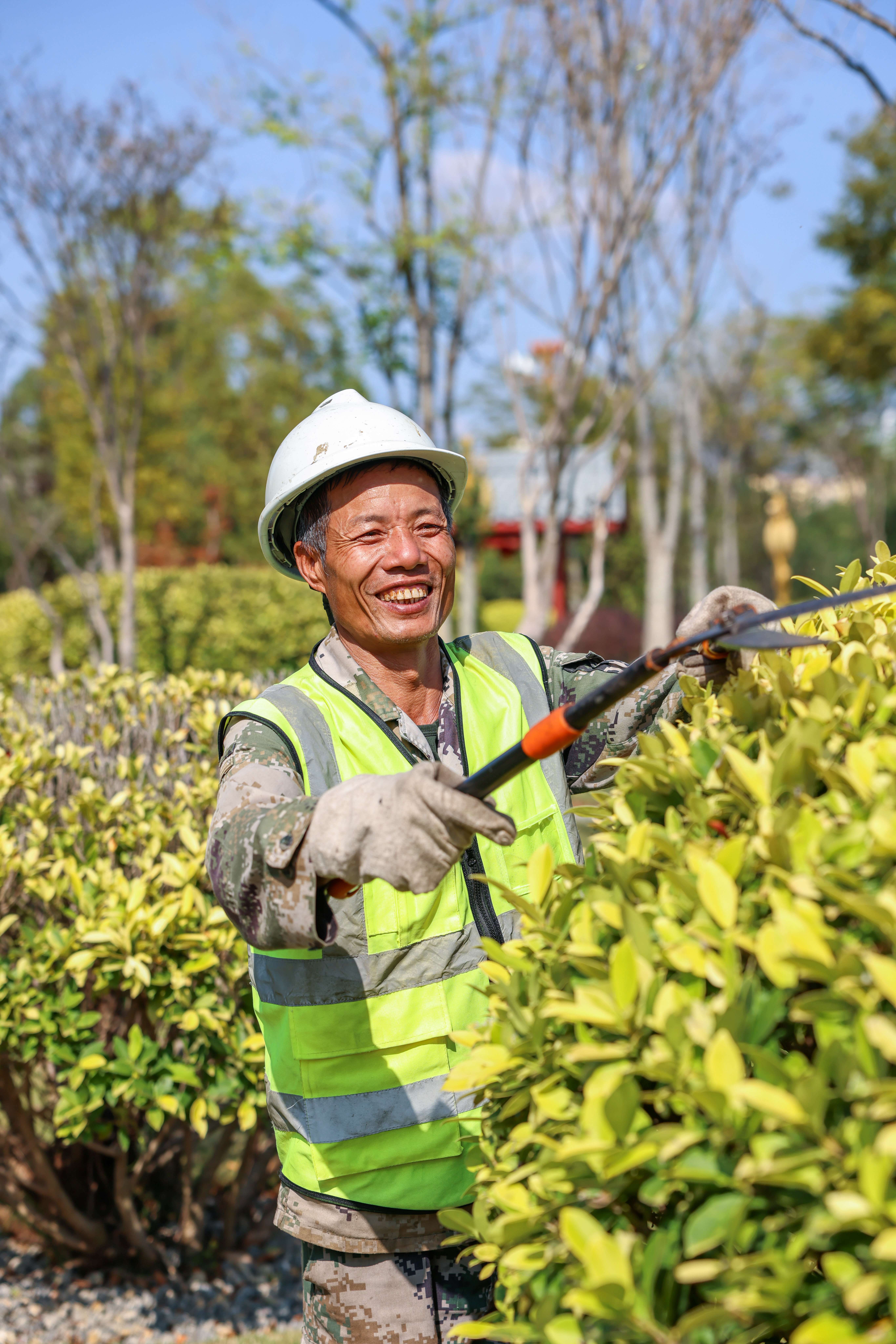 来去有念 何以开远 | 张兴明:巧手生花 剪出美丽