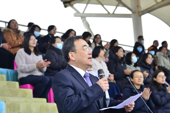 昆一中晋宁学校举行2023冬季田径运动会