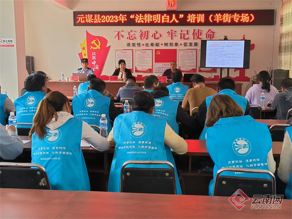 楚雄元谋羊街镇：法制宣传蔚然成风